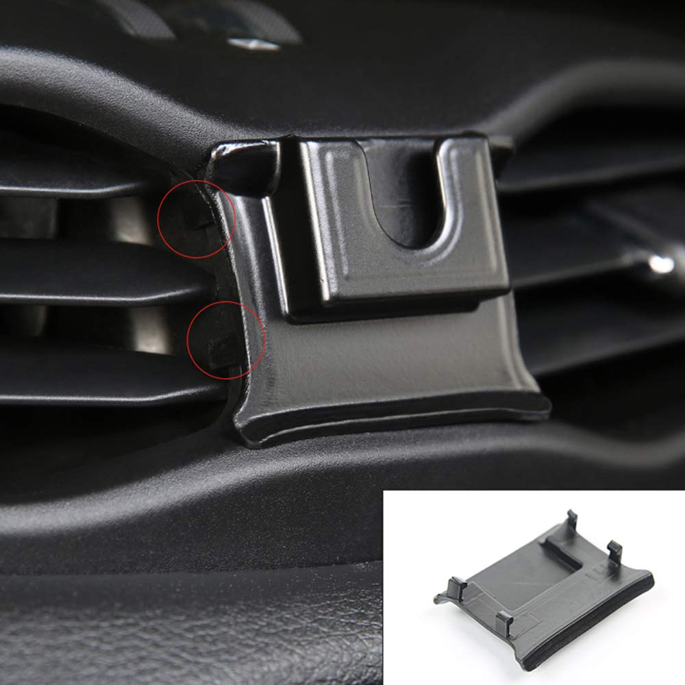 Itrims Car Phone Holder For Jeep Renegade 2016- Air Vent Car Dashboard Mount Cell Phone Holder Adjustable Phone Cradle Compatible With Iphone, Samsung And Most Smartphones(Black)