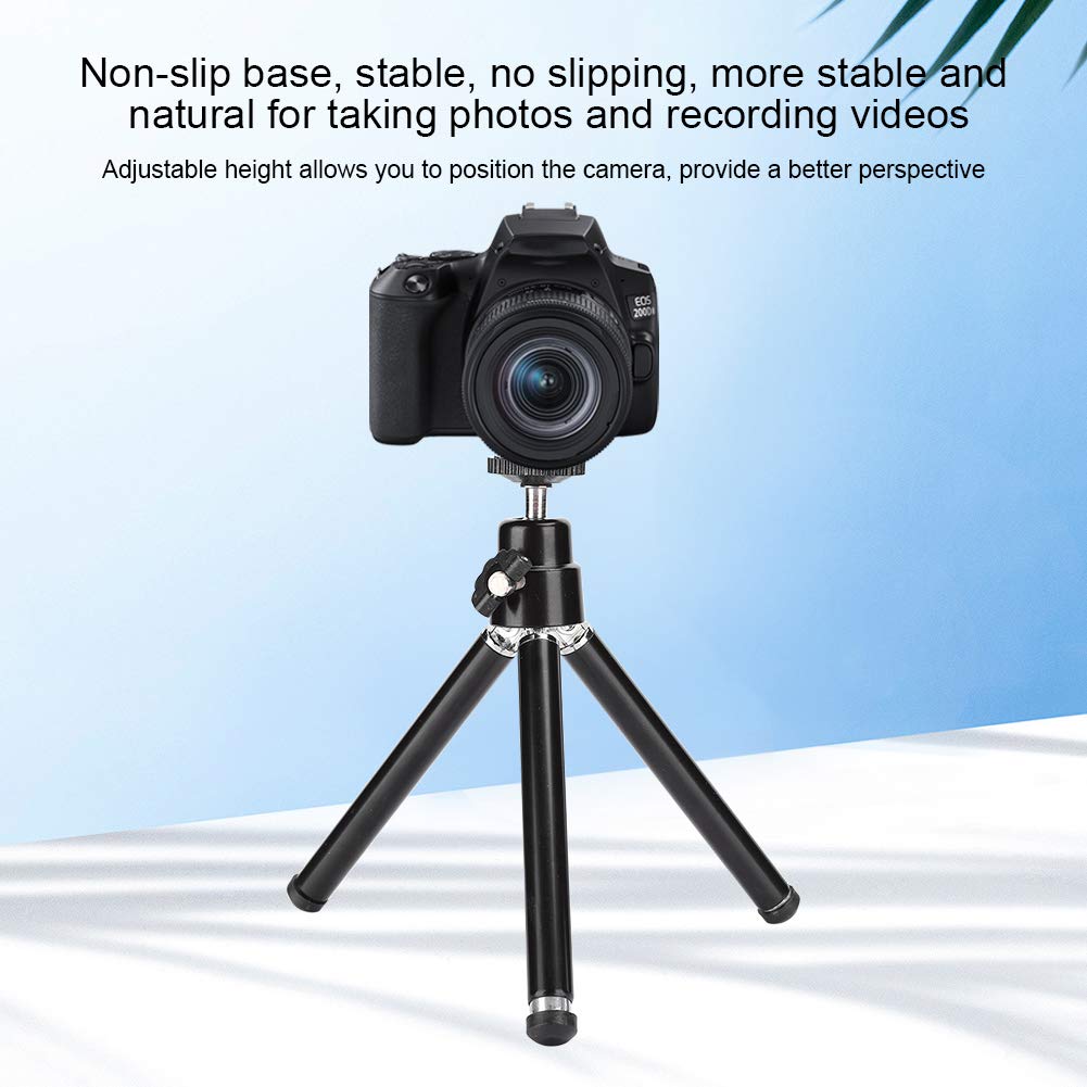 Ashata Foldable With Non Slip Base Table Bracket, Tripod, Camera Tripod, Mini For Taking Photo For Travel For Recording Video