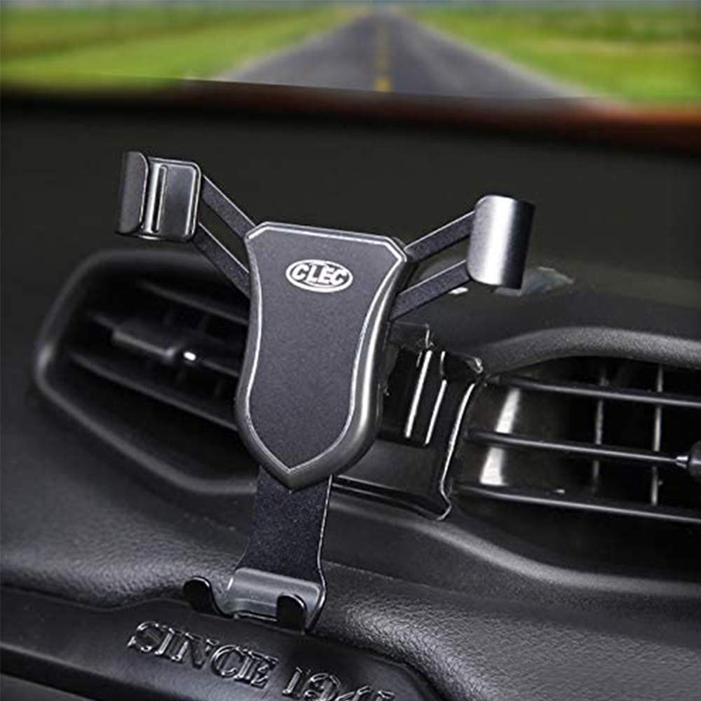 Itrims Car Phone Holder For Jeep Renegade 2016- Air Vent Car Dashboard Mount Cell Phone Holder Adjustable Phone Cradle Compatible With Iphone, Samsung And Most Smartphones(Black)