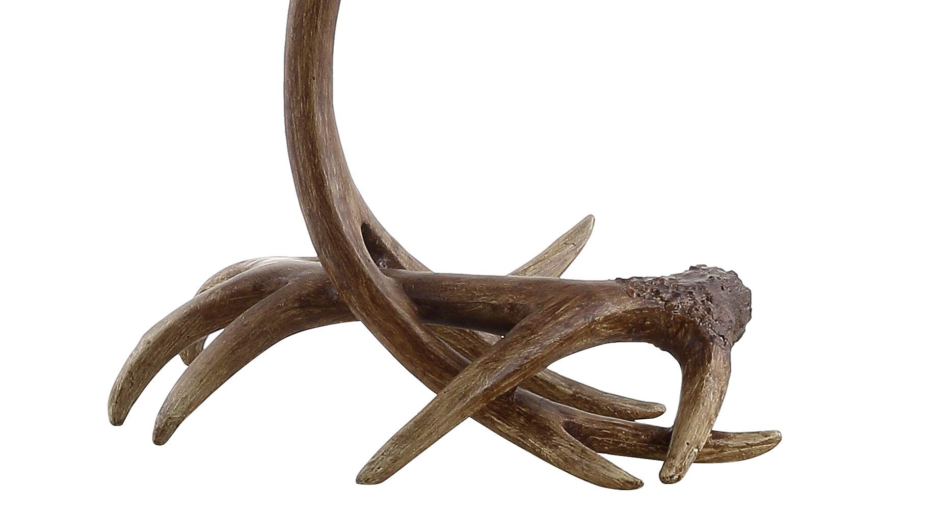 Jonathan Y Jyl6305A Antler 27.5" Rustic Resin Led Table Lamp Traditional Bedside Desk Nightstand Lamp For Bedroom Living Room Office College Bookcase Led Bulb Included, Brown