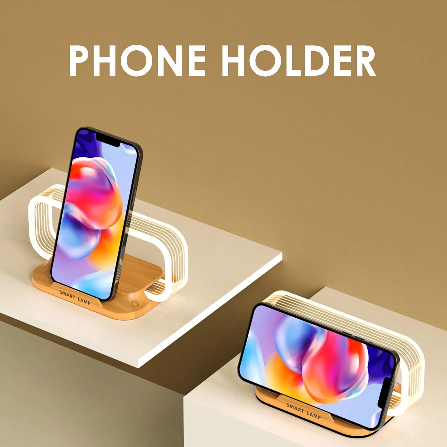 Iinnovate Bedside Table Lamp Wireless Charger, Touch Nightstand Lamp With Usb Port Desk Lamp With Modern Led Light Dimmable For Bedroom, Living Room, Office, 3 Way Touch Control Stepless Dimming