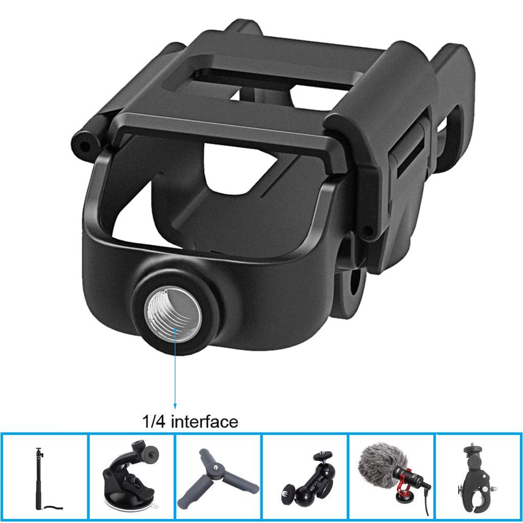 Jorixxy 4 In 1 Tripod And Action Gopro Mount Stand Bracket For Dji Osmo Pocket & Dji Pocket 2, Action Cam Tripod Mount With Screw