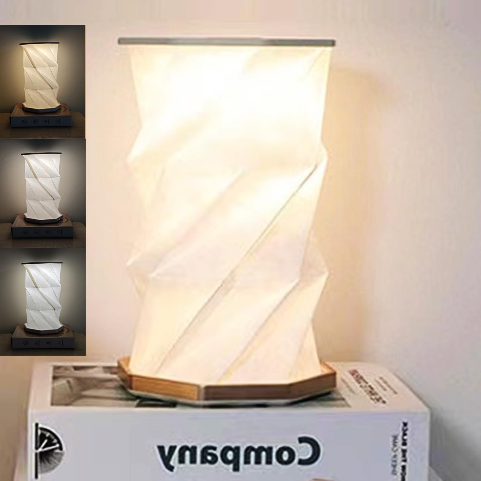 Desniltol Portable Cordless Lamp, Battery Operated Table Lamp With Touch Dimmer, Rechargeable Folding Night Light For Bedroom, Living Room, Office, Travel, Home Decor