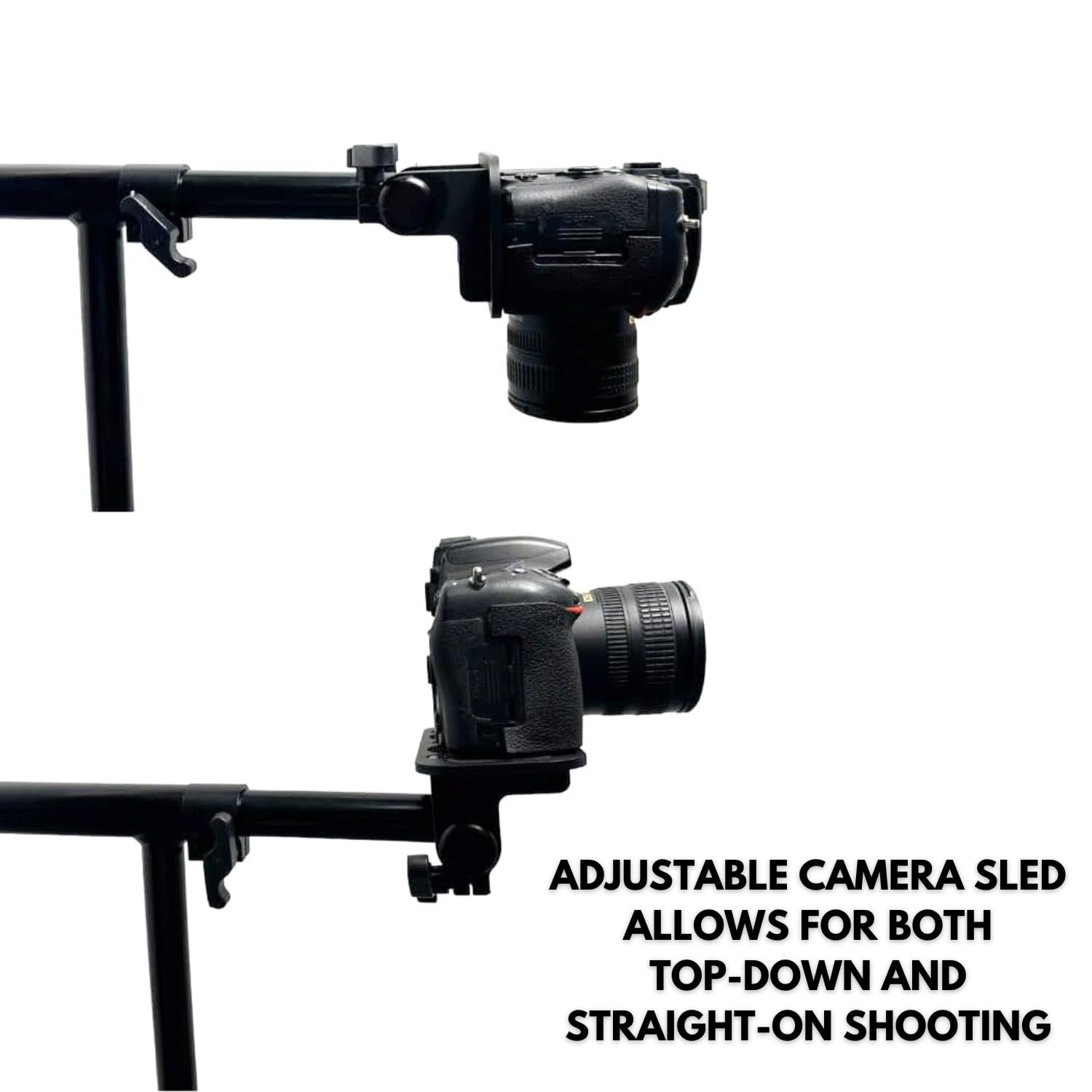 Glide Gear Revo 180 Orbiting Camera Rig, 180° Rotating Cinematic Mount With 1/4" And 3/8" Options, Aluminum Build, Dual Shooting Modes For Dslr And Mirrorless