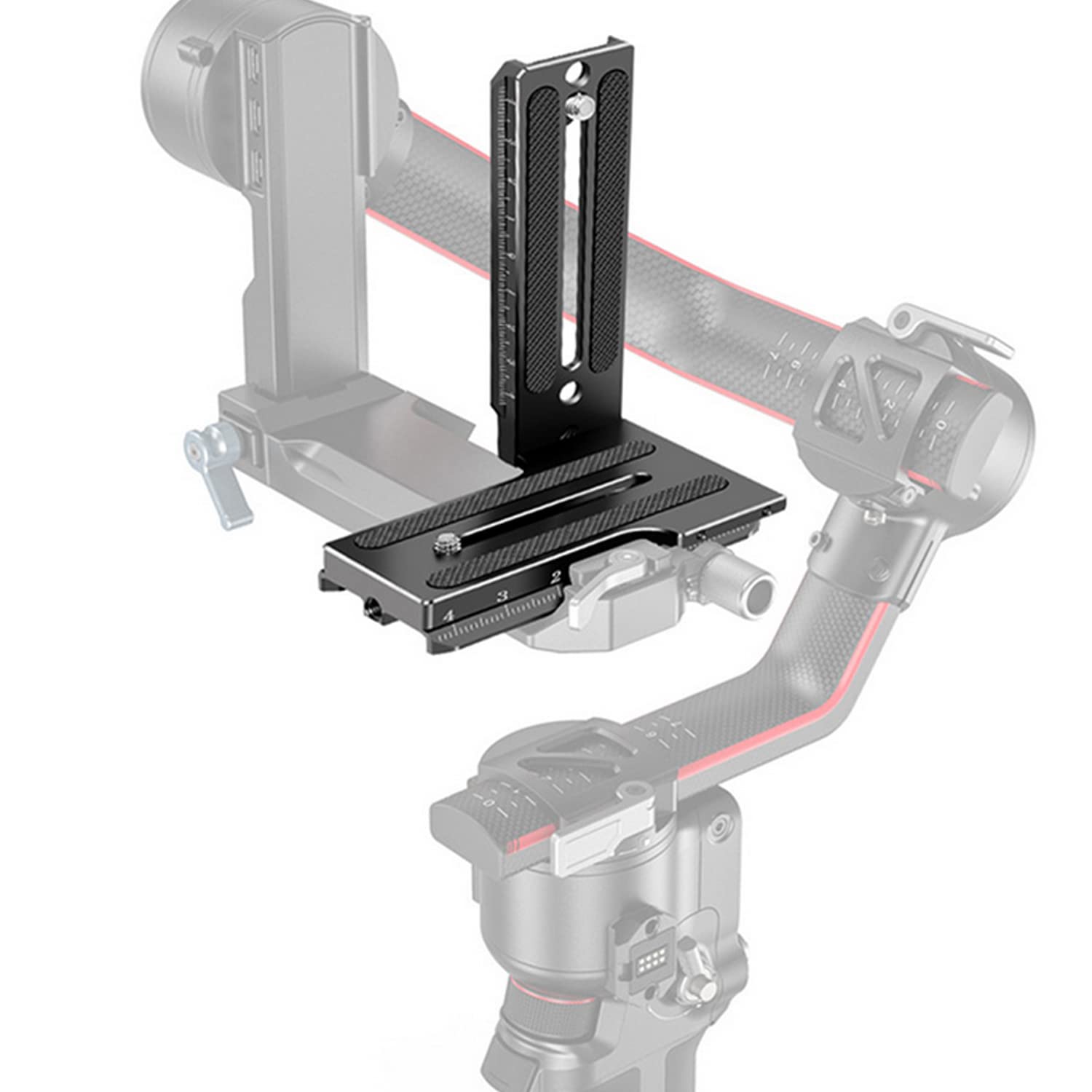 Topcine L Shape Arca Plate Dslr L Bracket Vertical Camera Mount Quick Release Plate For Dji Rs2 Rsc2 Zhiyun Weebill S Crane 2/3 Camera Stabilizer