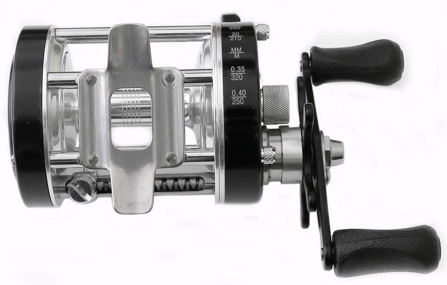 Ming Yang Cl60 Reel Black Baitcasting Fishing Reels Fishing Tackle Right Handed Reel Muskie Catfish Offshore Conventional Reel
