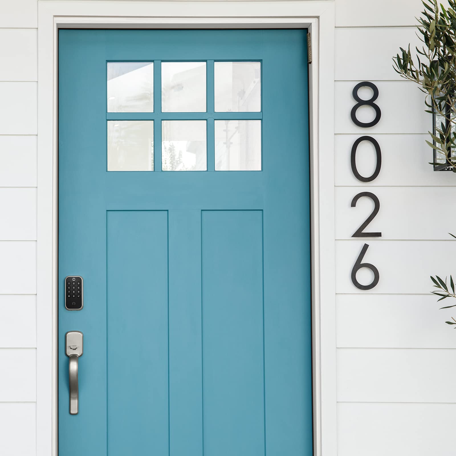 Yale Security Yale Assure Lock 2 Deadbolt, Black Suede Keypad Code Door Lock With Z-Wave And Back-Up Key For Front Or Back Entry Door, Yrd410-Zw2-Bsp