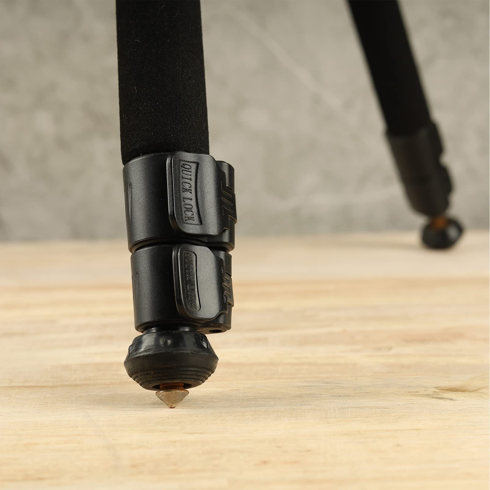 Patikil M8 Thread Tripod Spike And Rubber Tripod Feet, 3 Set Camera Tripod Ground Mount Adapter For Monopod, Silver Black