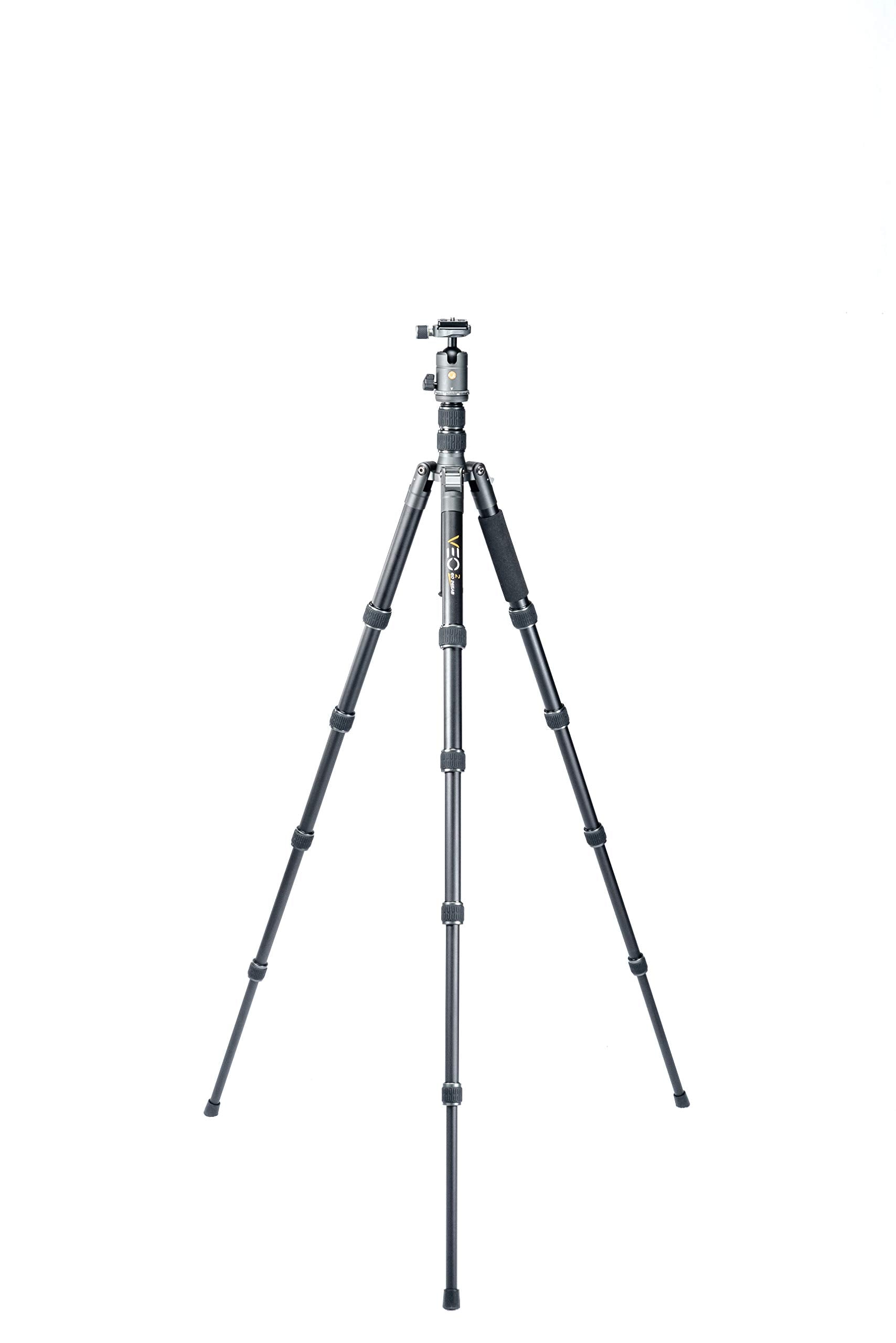 Vanguard Veo2Go265Ab Aluminum Travel Tripod With Veo Go34M Bk Shoulder Bag