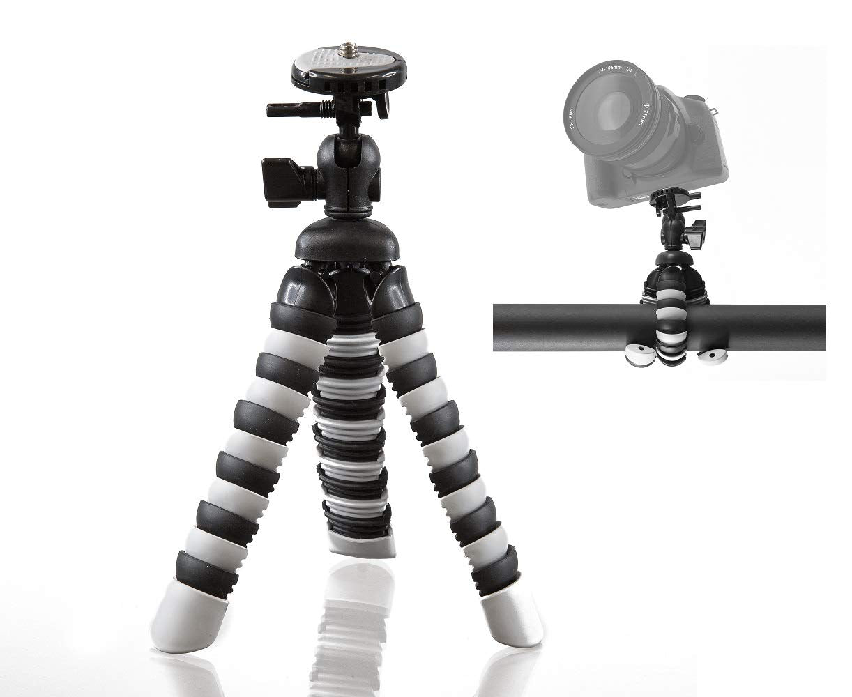 Studio Series 8" Flexible Gripster Tripod For Sony Alpha A6400 Ilce-6400