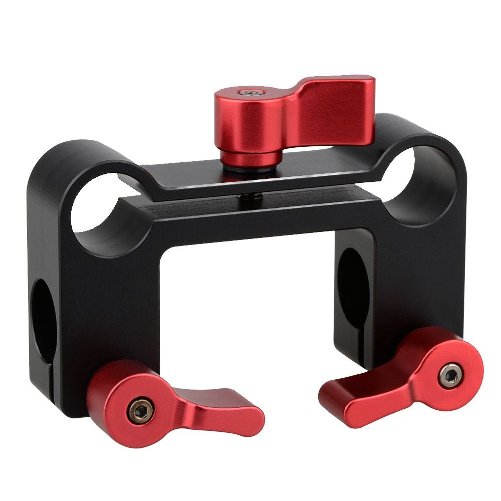 Camvate 15Mm Rod Offset Railblock 90 Degree Dslr Support Set - 0944