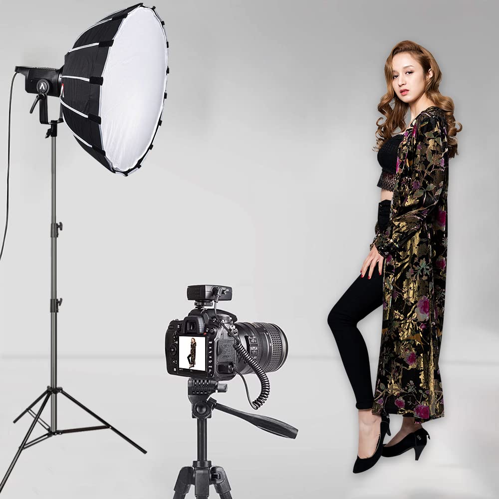 Vonov Photography Light Stand 9.33 Ft/ 2.8M Heavy Duty Aluminum Light Tripod Stand Photography Photo Studio Lighting Stand For Photography Studio, Umbrella, Backdrop, Led Panel, Speedlite Flashes, Reflector