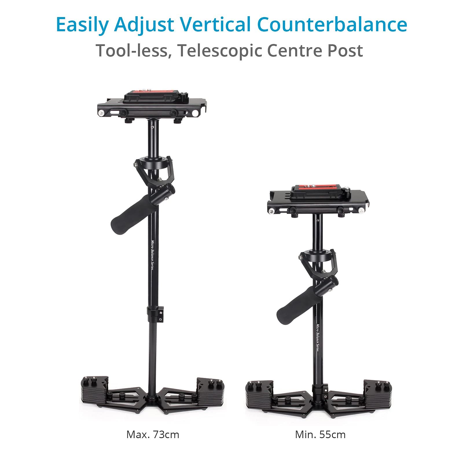 Flycam Hd-5000 Camera Stabilizer With Comfort Arm And Vest +  Unico Quick Release & Table Clamp (Cmft-Hd5) Stabilization System For Dslr Video Camcorders Up To 5Kg/11Lbs