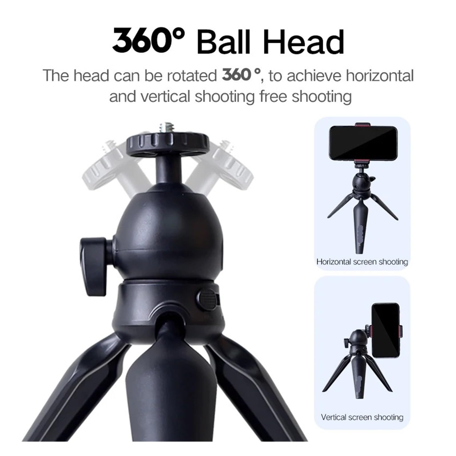 Fleyyxbn Mini Tripod Projector Stand Photography Handheld Photography