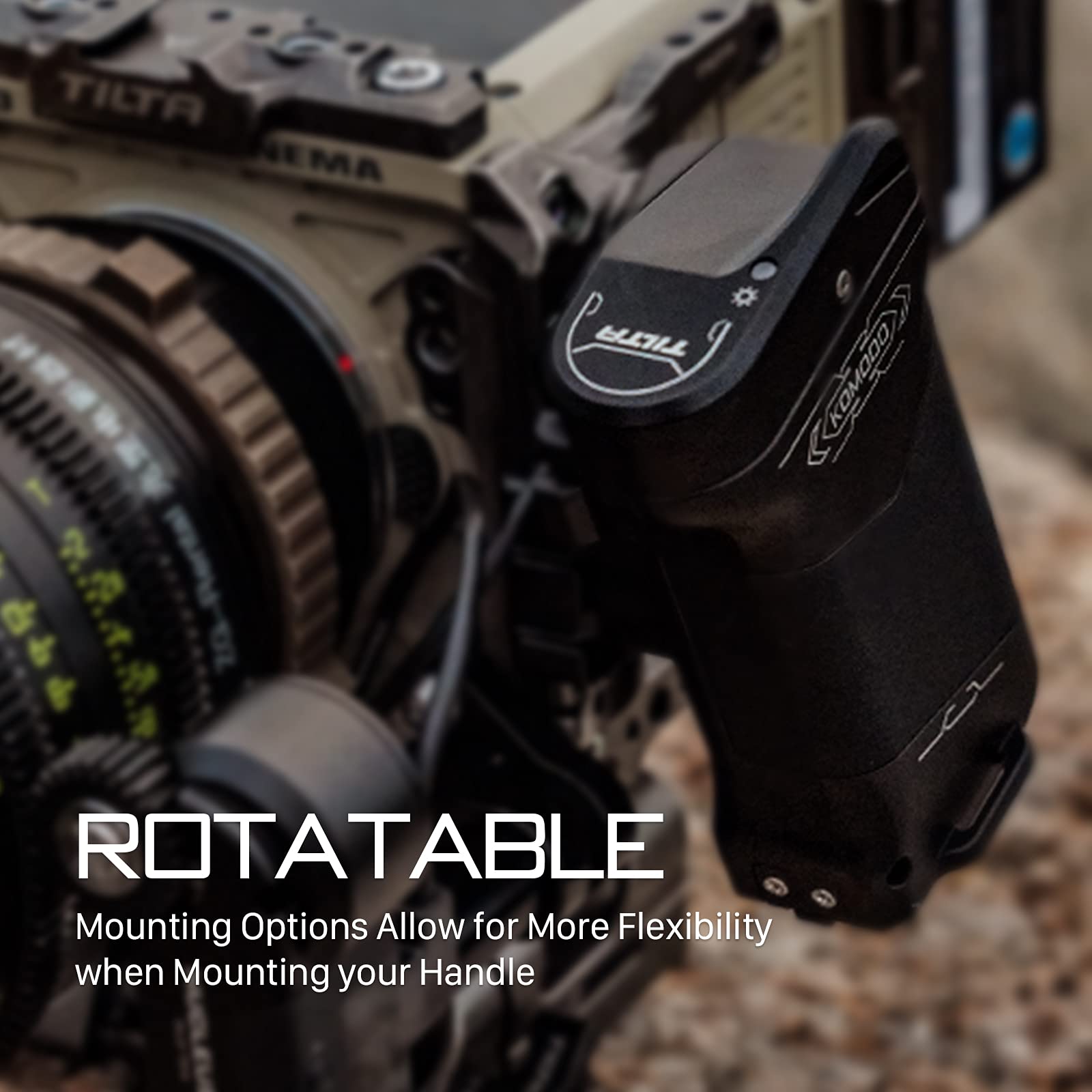 Tilta Tiltaing Right Side Advanced Focus Handle (F570 Battery - Type V)