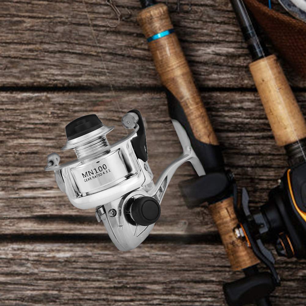 Cerlingwee Mini Wheel, Mini Saltwater Fishing Tackle, Durable Fishing Reels/Wheel Metal For Freshwater Men Fishing Outdoor