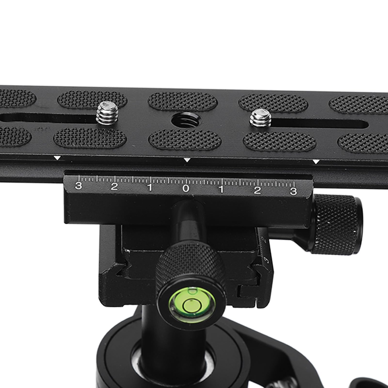 Mbeysaq Professional 3-Axis Handheld Camera Stabilizer For Dslr, Compact Aluminum, 360° Rotation, Universal Mount, Extendable, With Level Calibrator