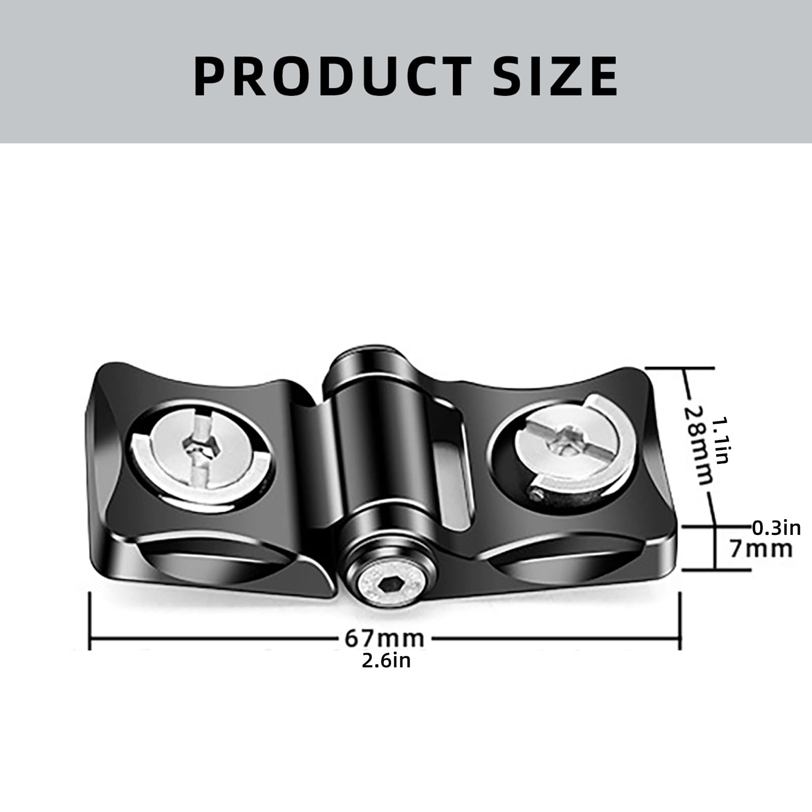 Rumds Aluminum L Bracket Quick Release Plate For Vertical And Horizontal Shootings For Gimbals Stabilizers And Slrs