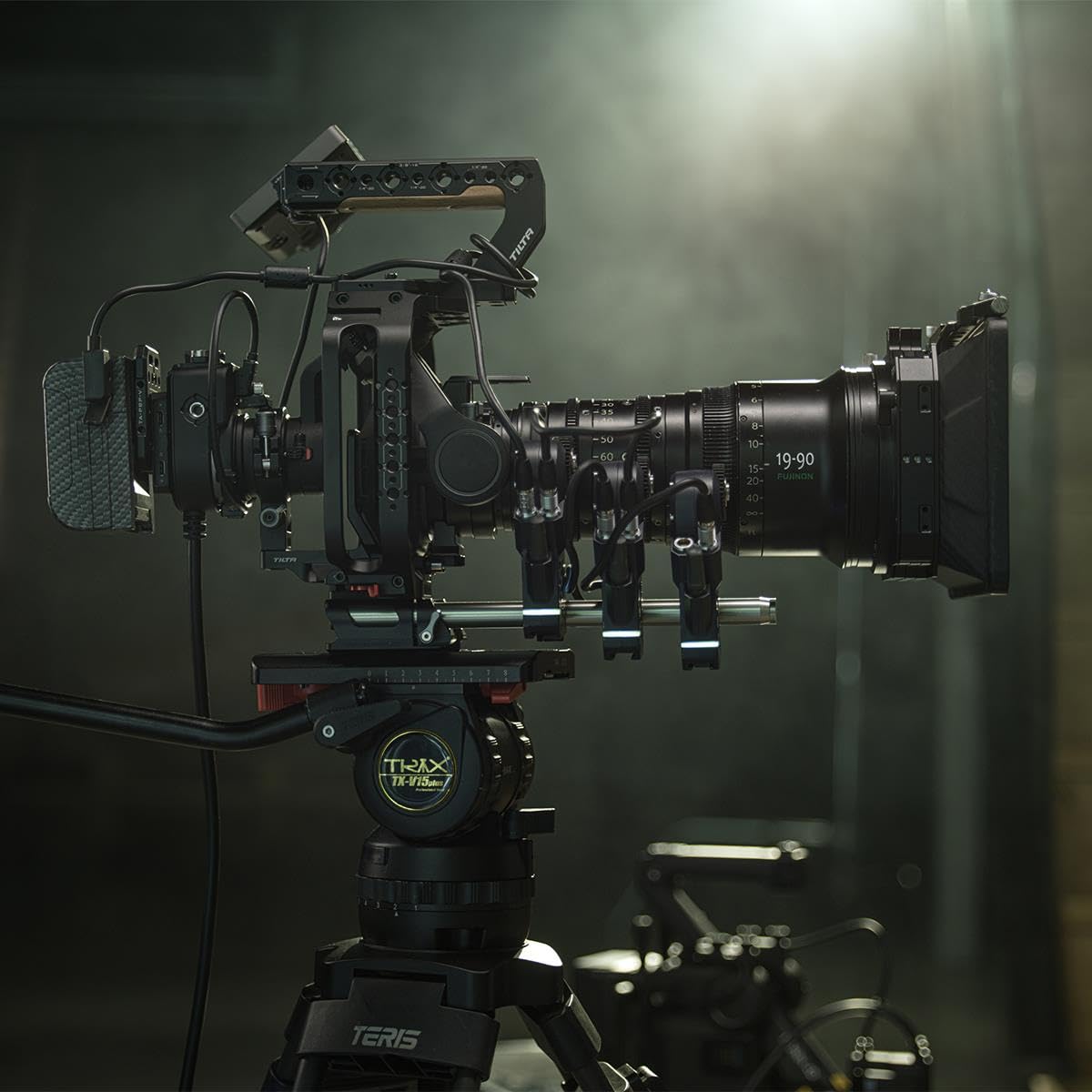 Tilta Full Camera Cage Compatible With Dji Ronin 4D Flex  Basic Kit  Black  Es-T09-A