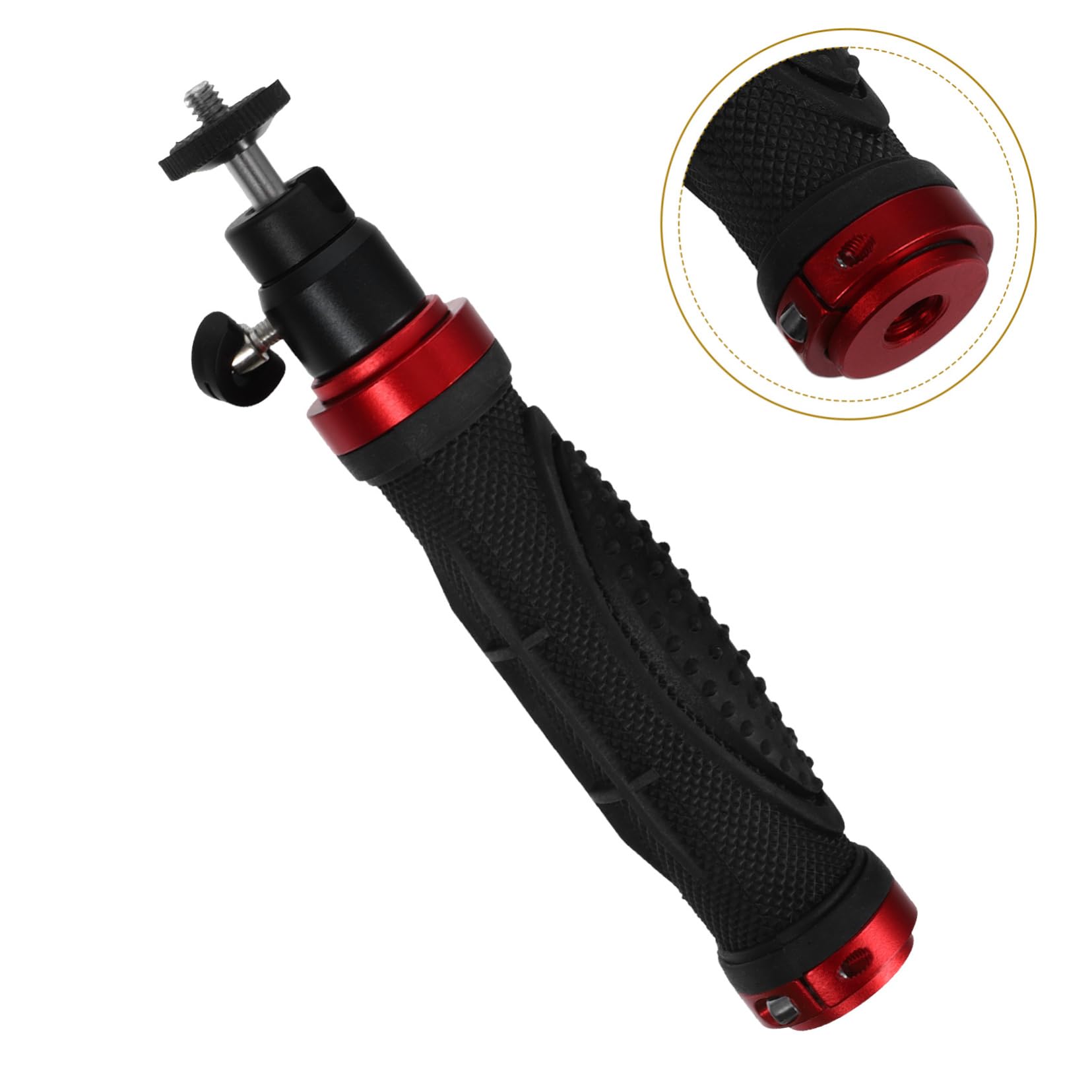 Tehaux Handheld Stabilizer Dslr Gimbal Video Camera Stabilizer Camera Handle Grip Lightweight Aluminum Alloy 1/4 Screw Fit
