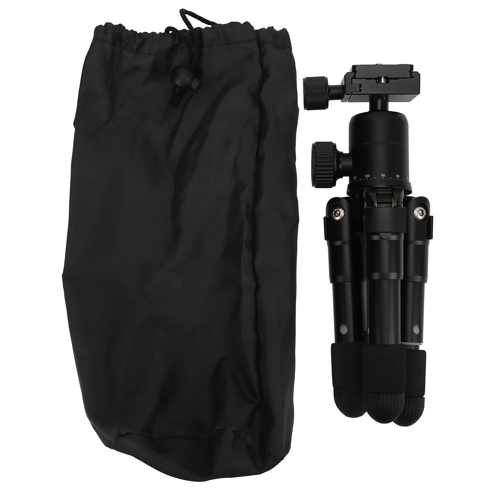 Dpofirs Qq66 Camera Tripod Stand, Compact Extendable Tripod With Adjustable Legs, Camera Mount Tripod Stand, Aluminum Alloy Tripod For Mirorrless Camera