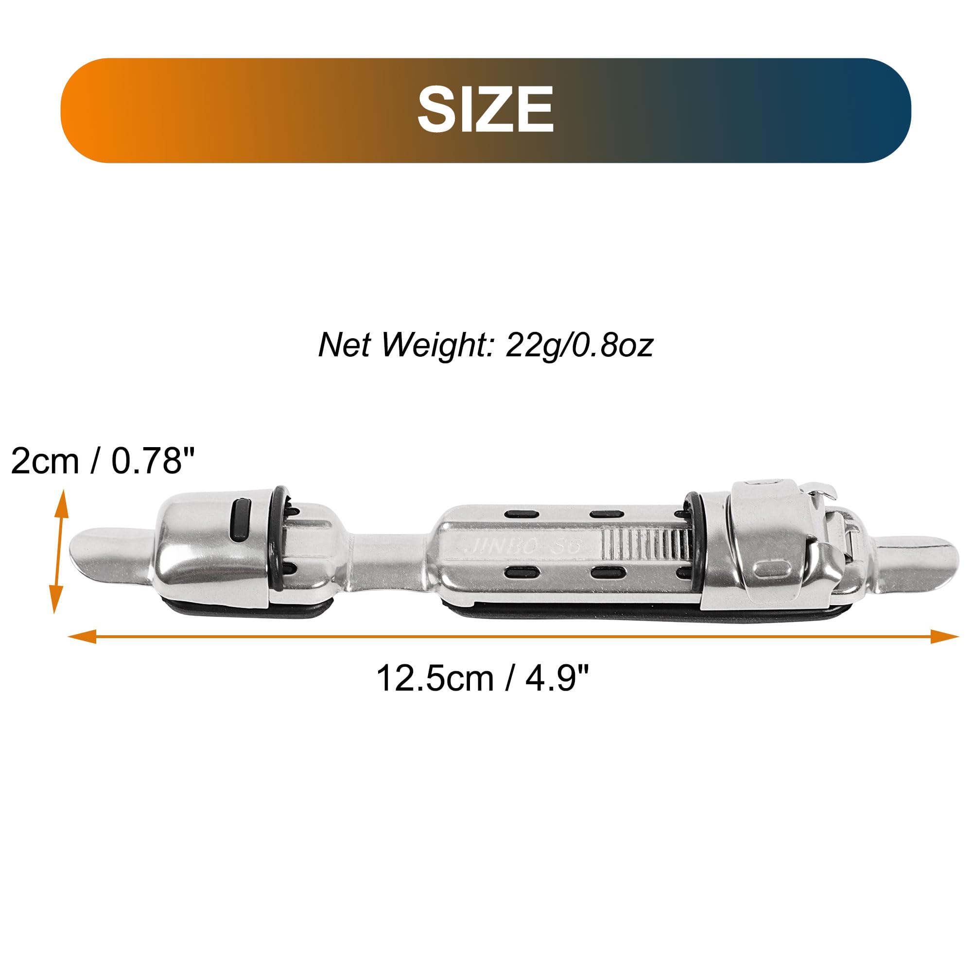 Uxcell 1Pc Adjustable Fishing Reel Seat Plate Snap Lock Metal Reel Seat Rubber Cushion Rod Reel Seat Deck Fishing Pole Wheel Reel Seat Outdoor Fishing Gear