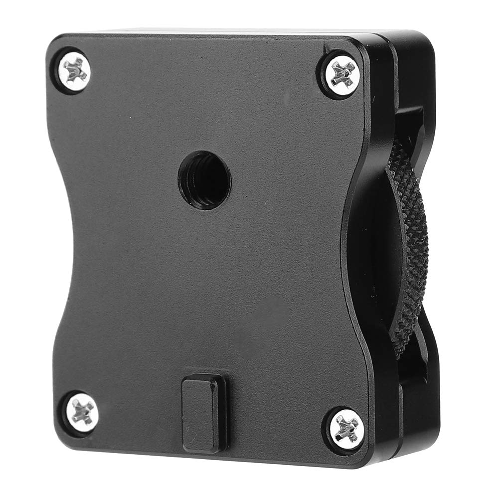 Acouto Camera Riser Plate 1/4" Screw Camera Height Riser Camera Stabilizer Quick Release Base 1.5Cm Height Riser Adapter For Zhiyun Crane For Dji Ronin-S Dslr Stabilizer