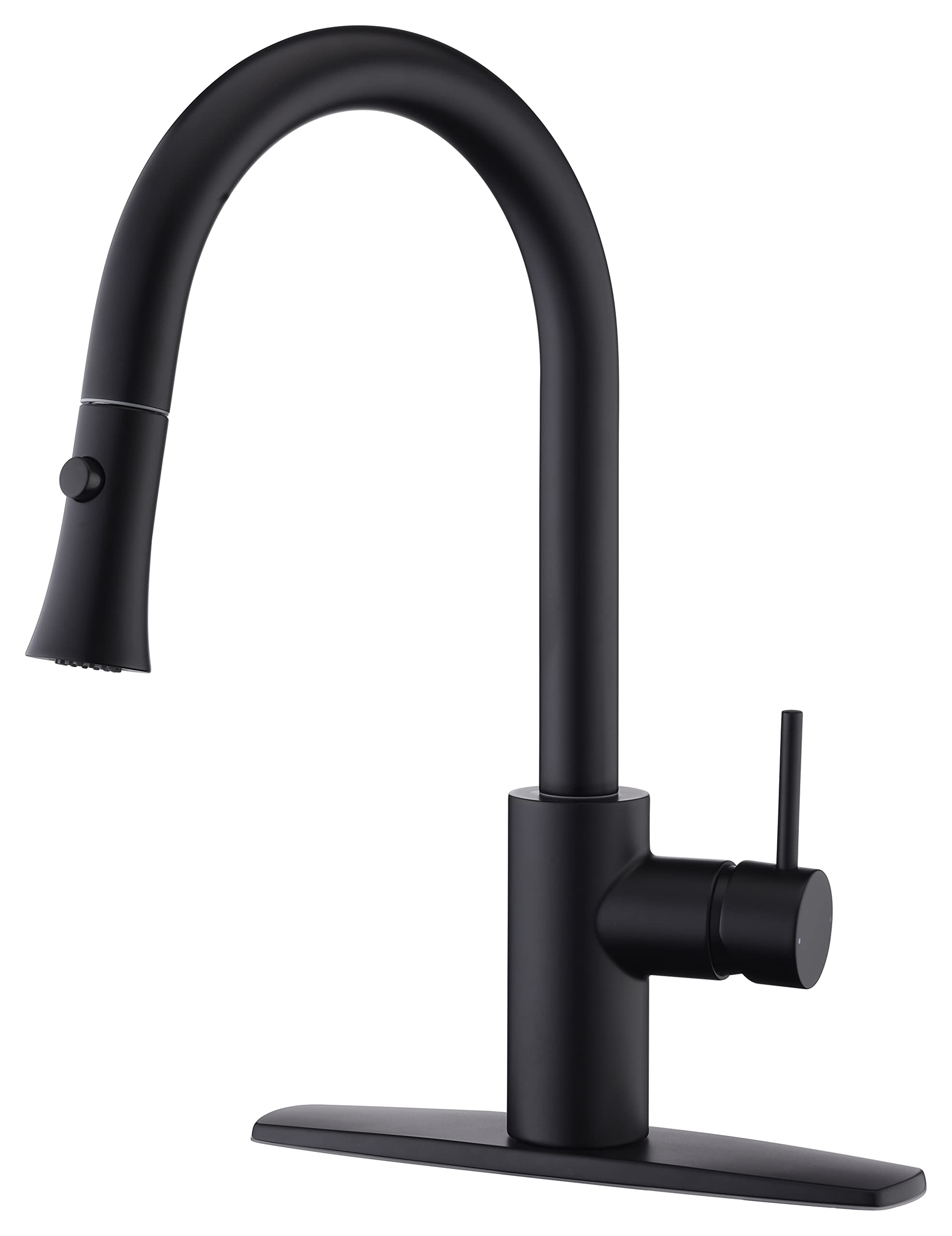 Ultra Faucets Uf14207 Single-Handle Kitchen Faucet With Pull-Down Spray