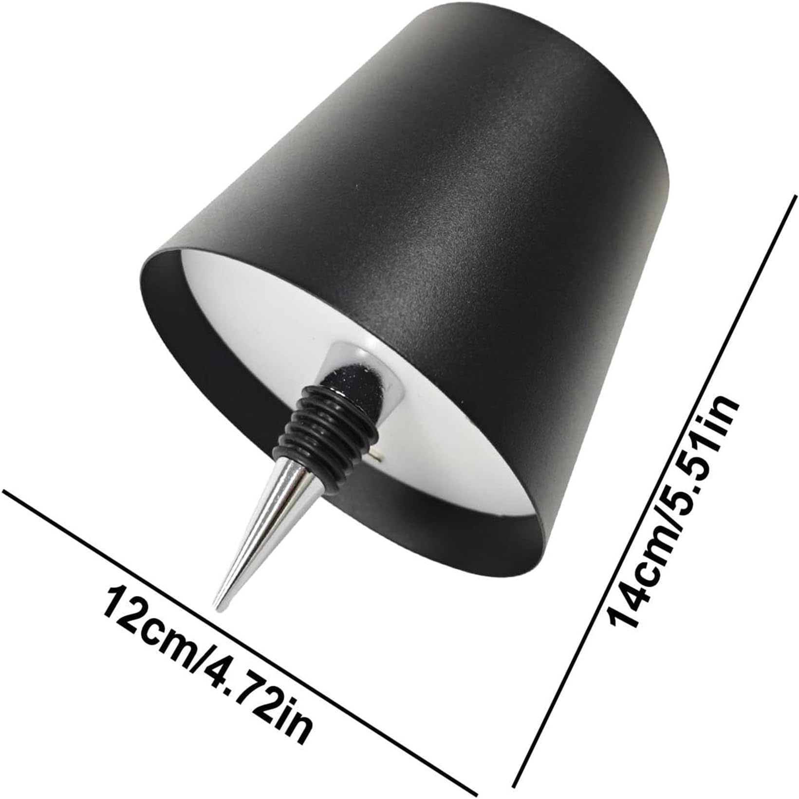 Hopanrel Wireless Bottle Lamp,Rechargeable Led Touch Wine Bottle Lamp, 3 Color Stepless Dimming Desk Lamps,Outdoor Table Lamp For Bedroom,Restaurant