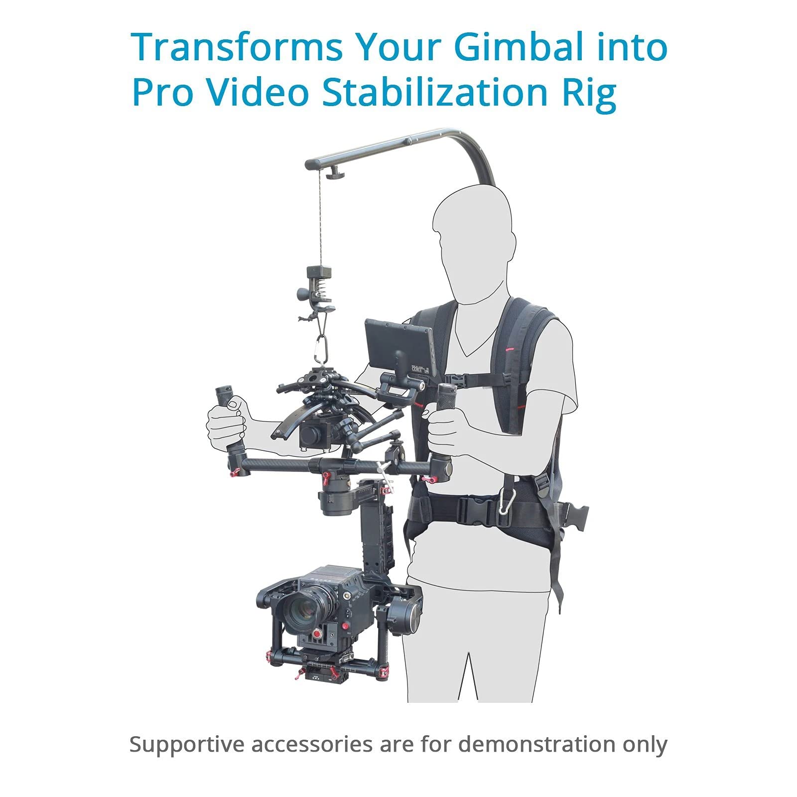Proaim 2-Axis Equalizer For Flycam Flowline & Camera Gimbals For M/Mx/R2 & M5/M10/M15(St-Eqzr-00)