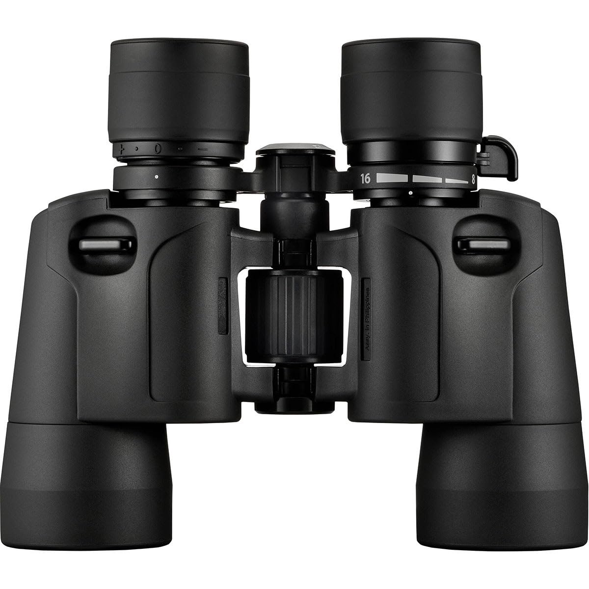 Om System 8-16X40 Explorer S Zoom Porro Prism Binoculars With 3.4 Degree Angle Of View, Black