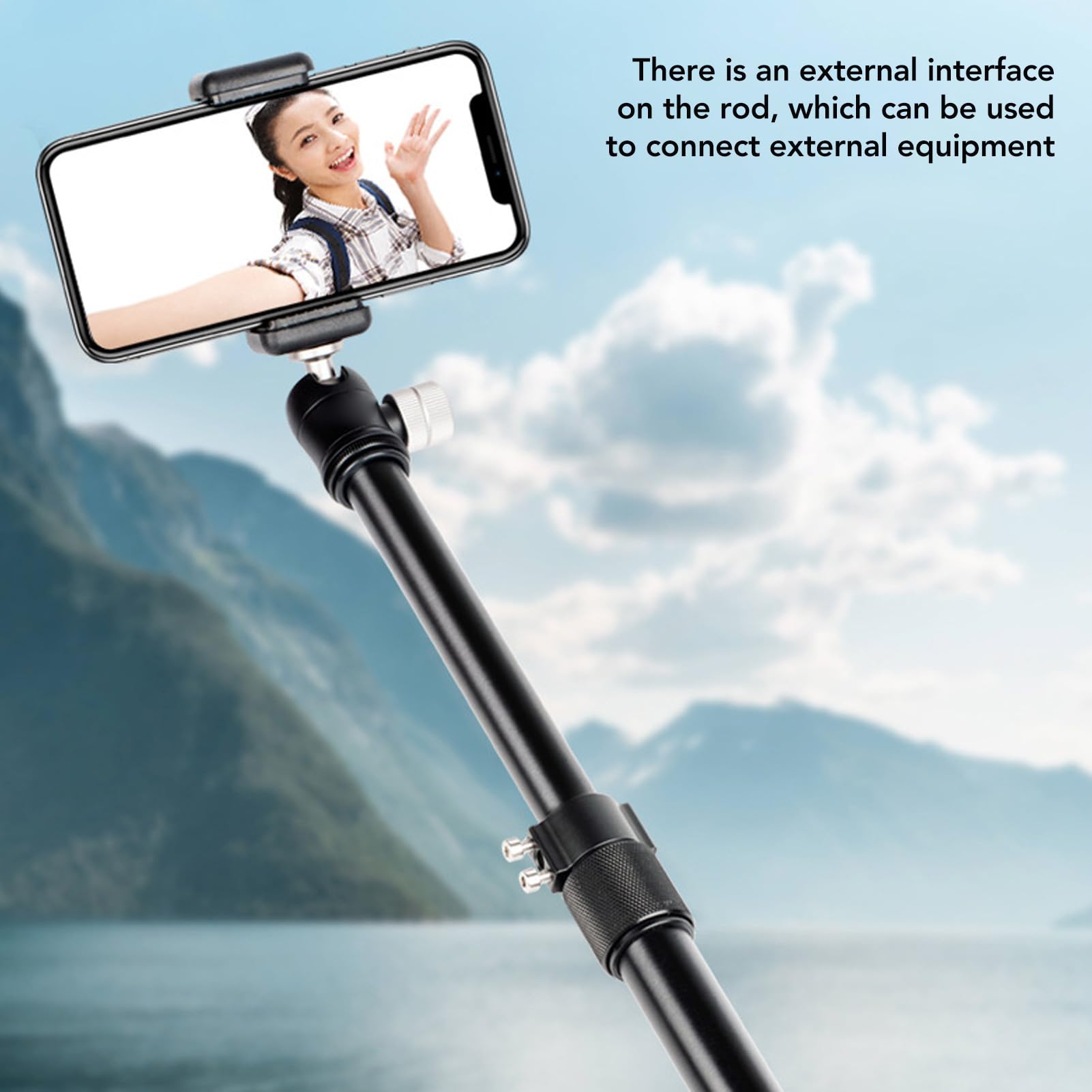 Yunir Portable Camera Tripod, 59In Foldable Camera Tripod With 20Mm 360° Rotating Metal Ball Head, Lightweight 3 Sections Camera Tripod For Video Photo Vlogging Selfie