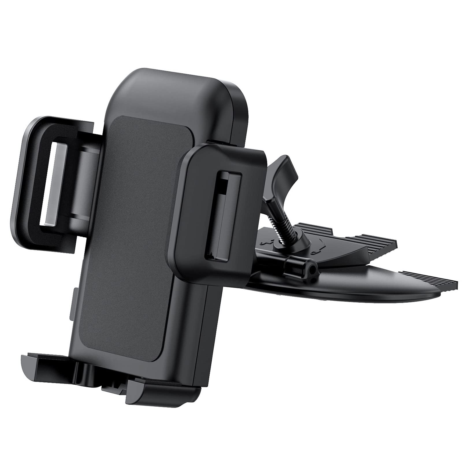 Vssmssa Cell Phone Holder For Car, Cd Slot Car Phone Mount, One Button Release Easy Installation Cd Player Car Phone Holder Mount Compatible With Iphone 16 15 14 13 12 11 Pro Xr Xs Max Galaxy S20 S20+ S10 S9