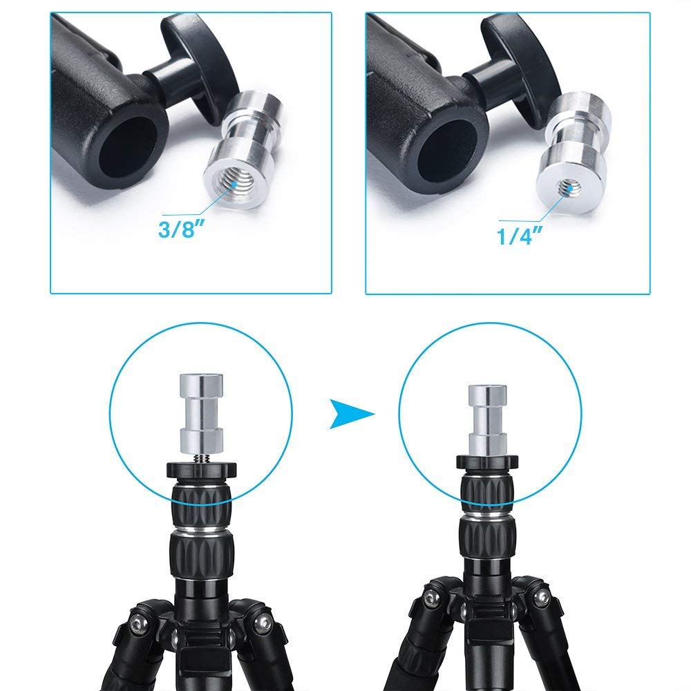 Fotyrig Camera Speedlite Flash Stand Bracket Umbrella Mount Holder Shoe Mount Compatible With Nikon Pentax Olympus Nissin Metz And Other Speedlite Flashes E Type-2 Pack