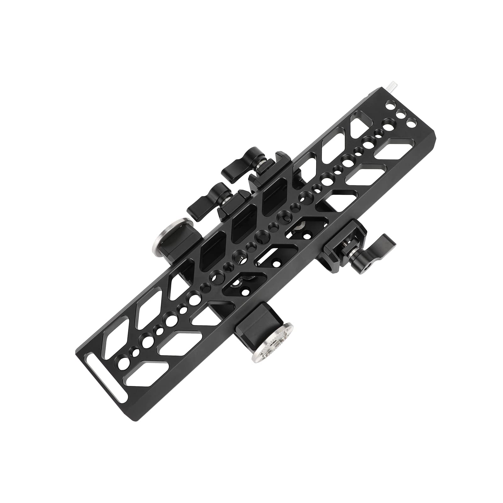 Camvate 10" Dovetail Plate With 15Mm Double Rod & M6 Rosette Adapter For Video Camcorder Accessory - 3116
