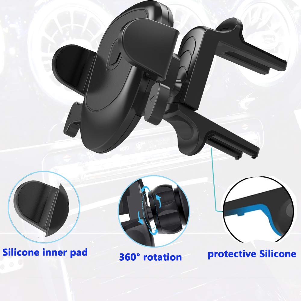 Icailin Car Cell Phone Holder Mount For Mercedes Benz Glc Glc300 C C300 E E350 A B Cla 250 300 Gla Gla250 Glb Glb250 Glk 350 450 Cls G Amg Class A220 E300 Sprinter 2016- Vent Accessories Mini (Mercedes)