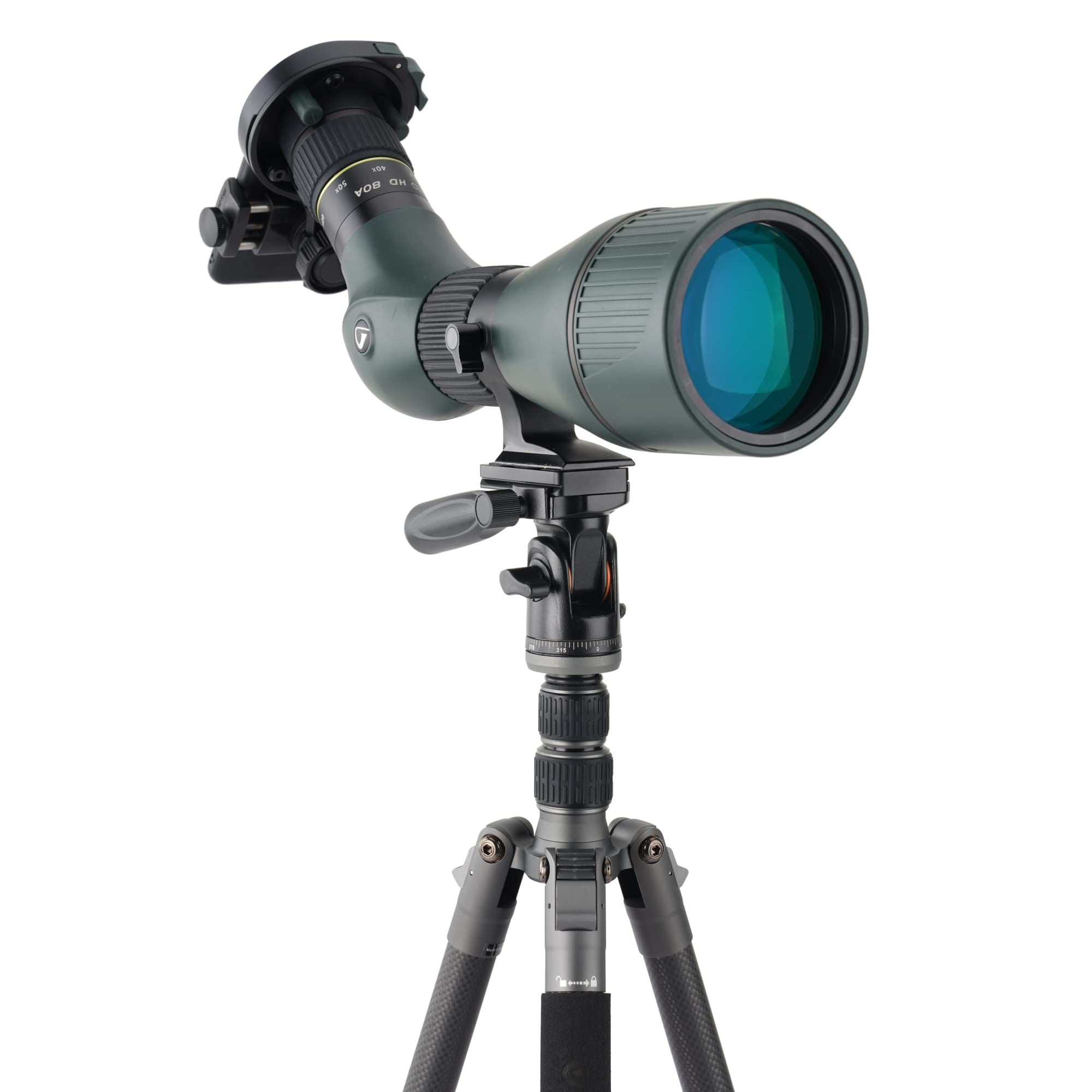 Vanguard Veo3Go235Cp Compact And Lightweight Packable Carbon Fiber Tripod With Veo 2 Ph-25 2-Way Panhead