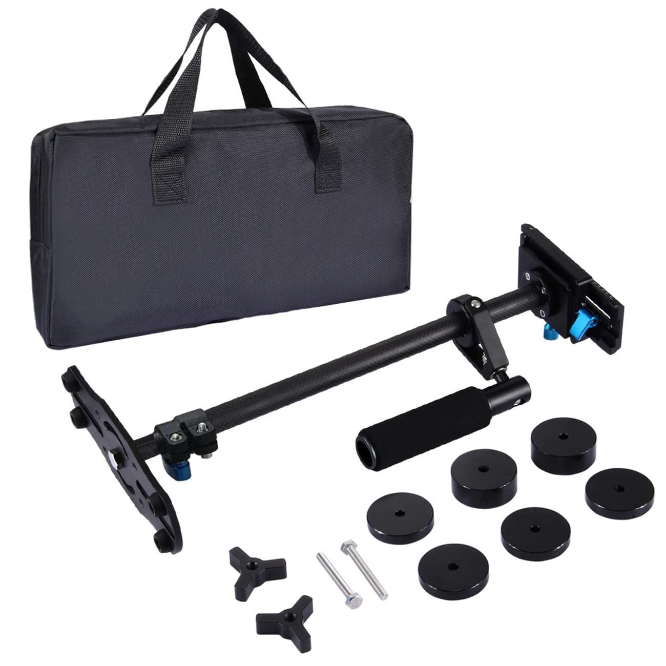 Hgfsgggreehy Carbon Fiber Handheld Camera Stabilizer, Slr Camera Video Photography Shock Absorber For Dslr & Dv Digital Video & Cameras