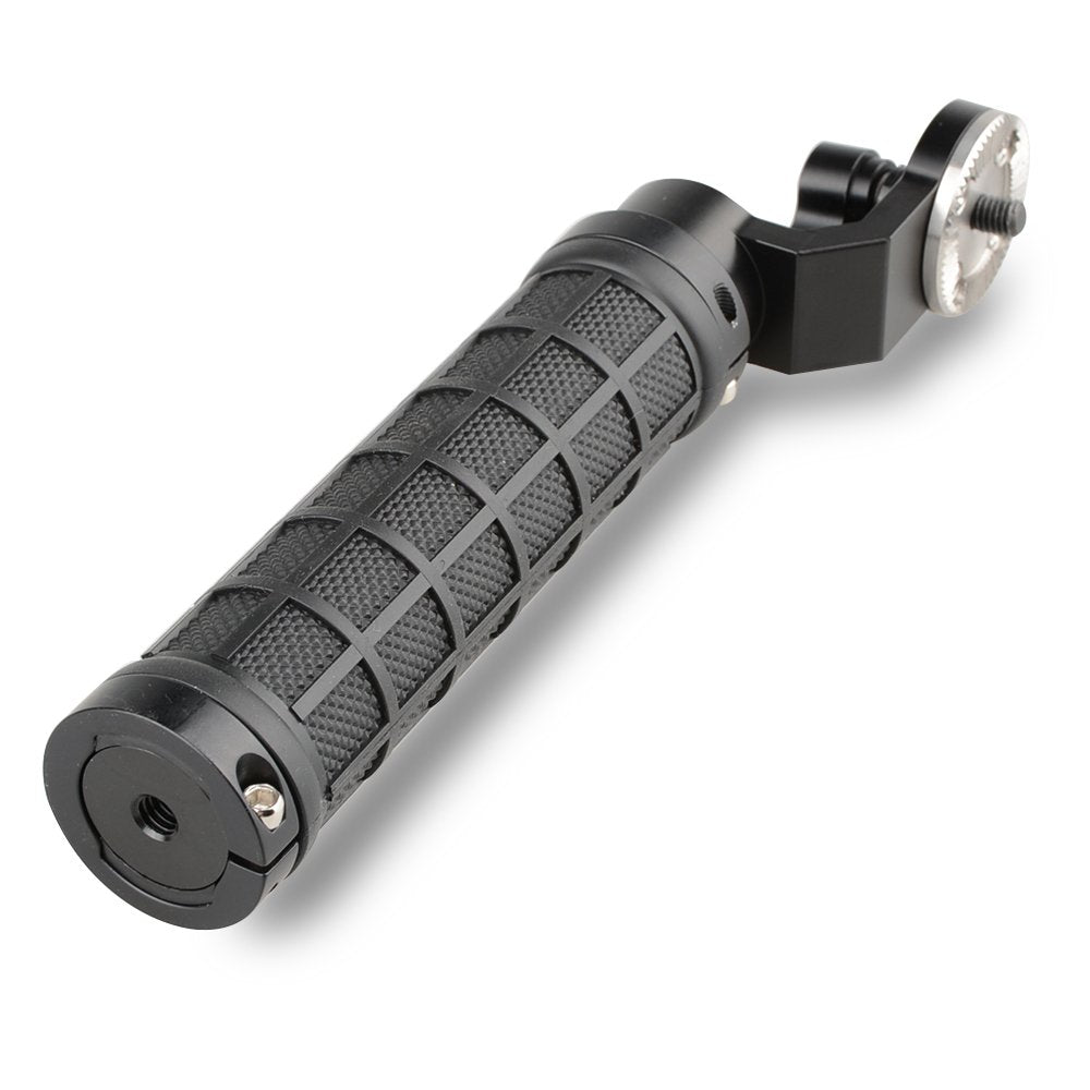 Camvate Aluminum Rosette Rubber Handle Grip For Rosette Standard Accessory(Black,M6 Thread,31.8 Mm) - 1445
