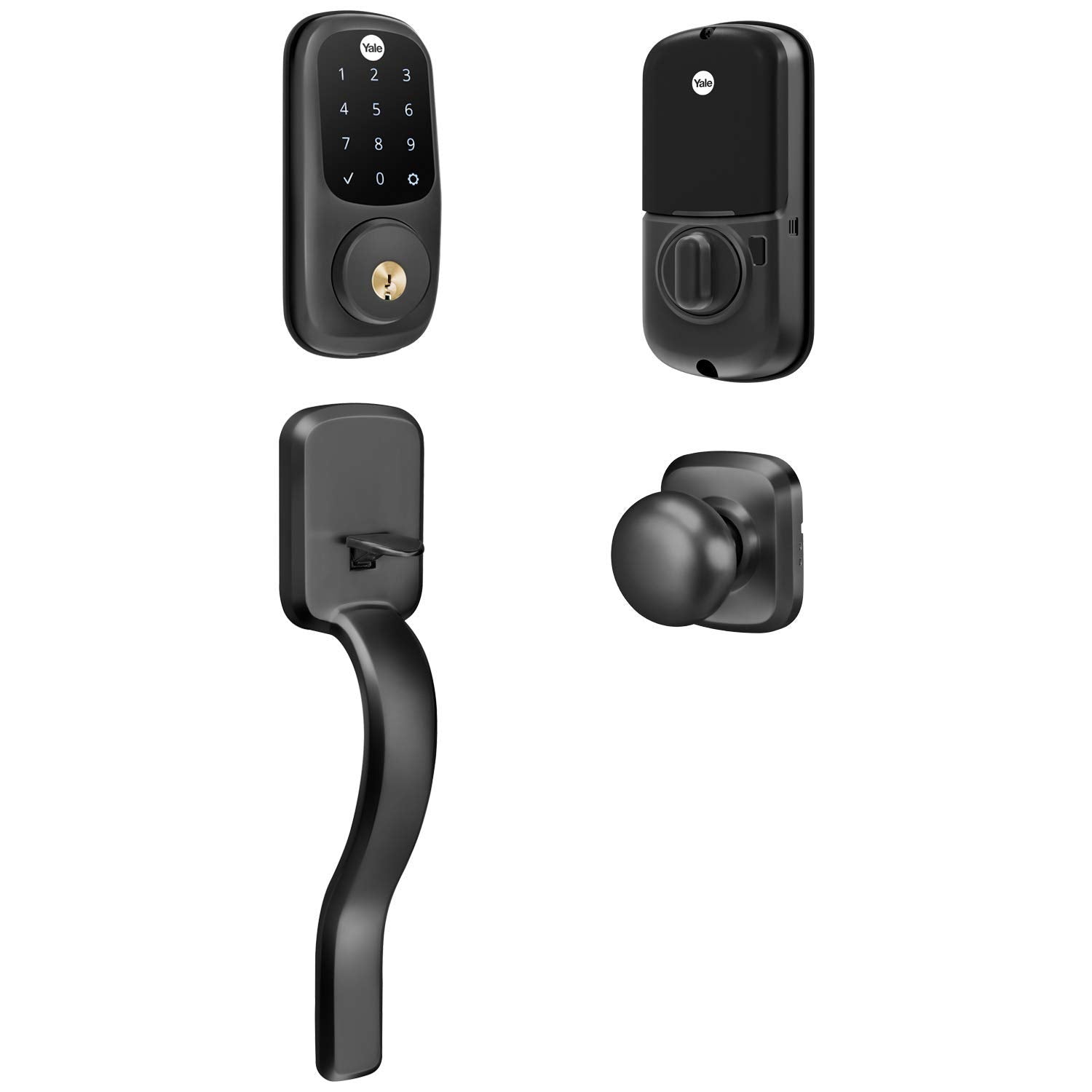 Yale Assure Lock - Wi-Fi Touchscreen Smart Lock With Ridgefield Handleset