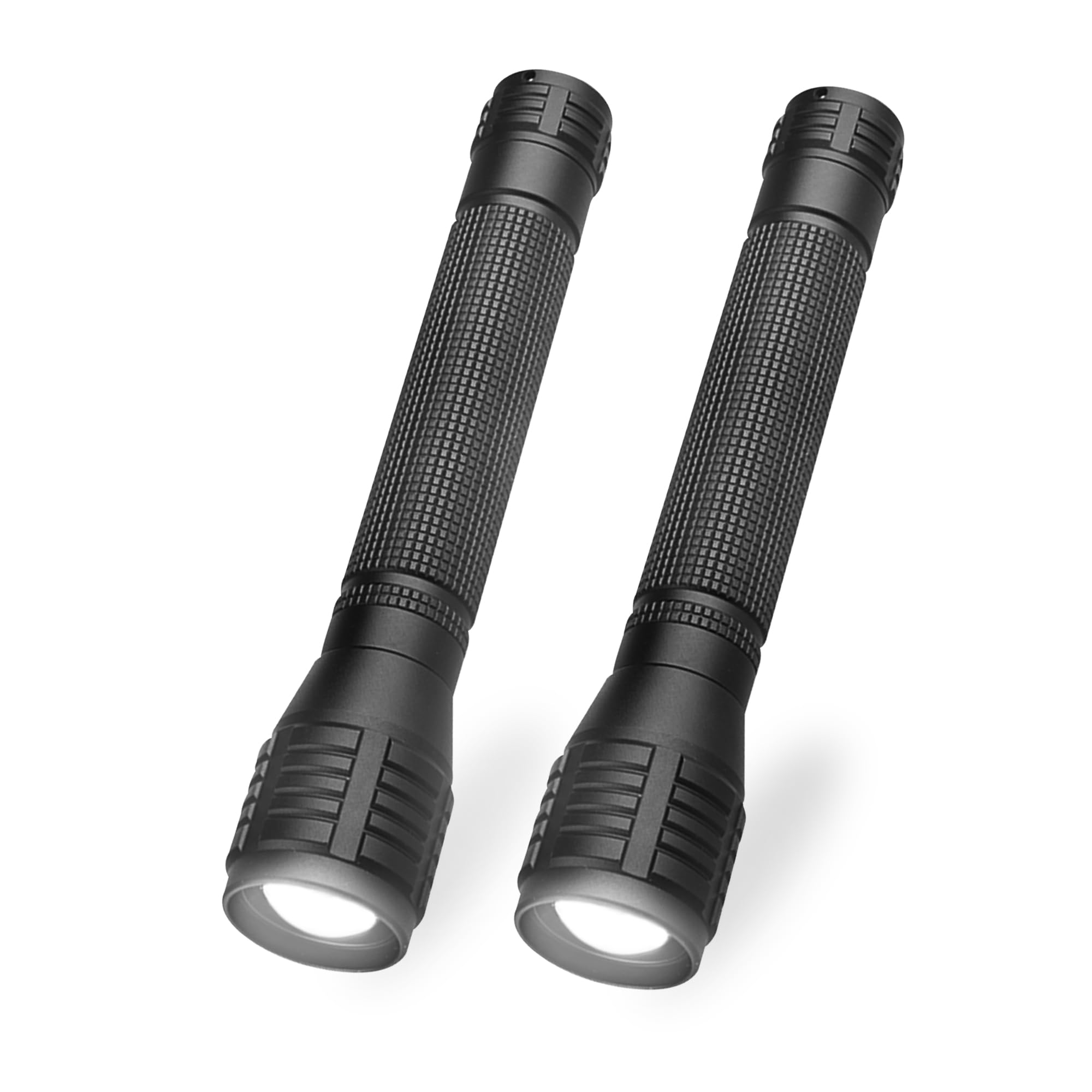 Xysrz Led Flashlight - 3 Modes, High Lumens,Super Bright, Powerful, Zoomable Handheld Torch Light For Camping Outdoor & Emergency Everyday Use (2-Pack)