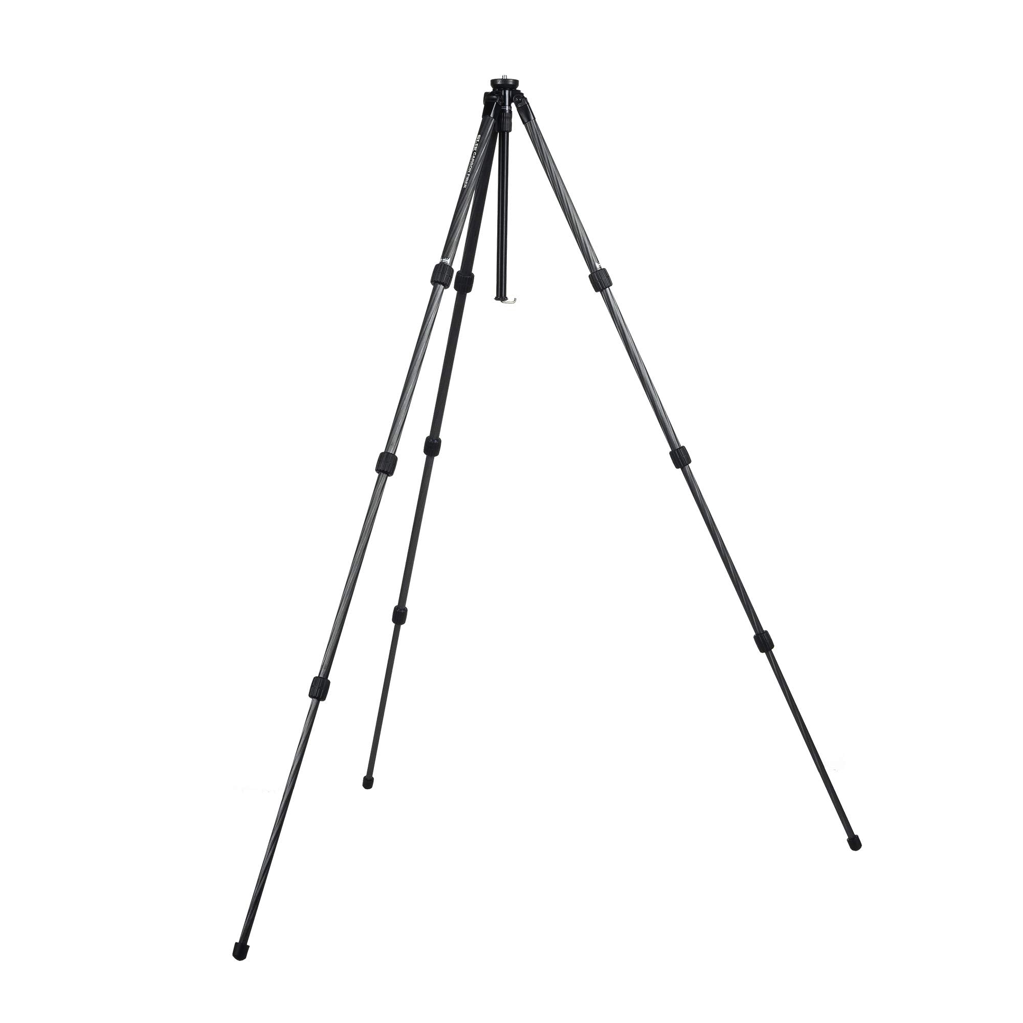 Slik Pro Cf-634 4-Section 64" Carbon Fiber Tripod Black (611-895)