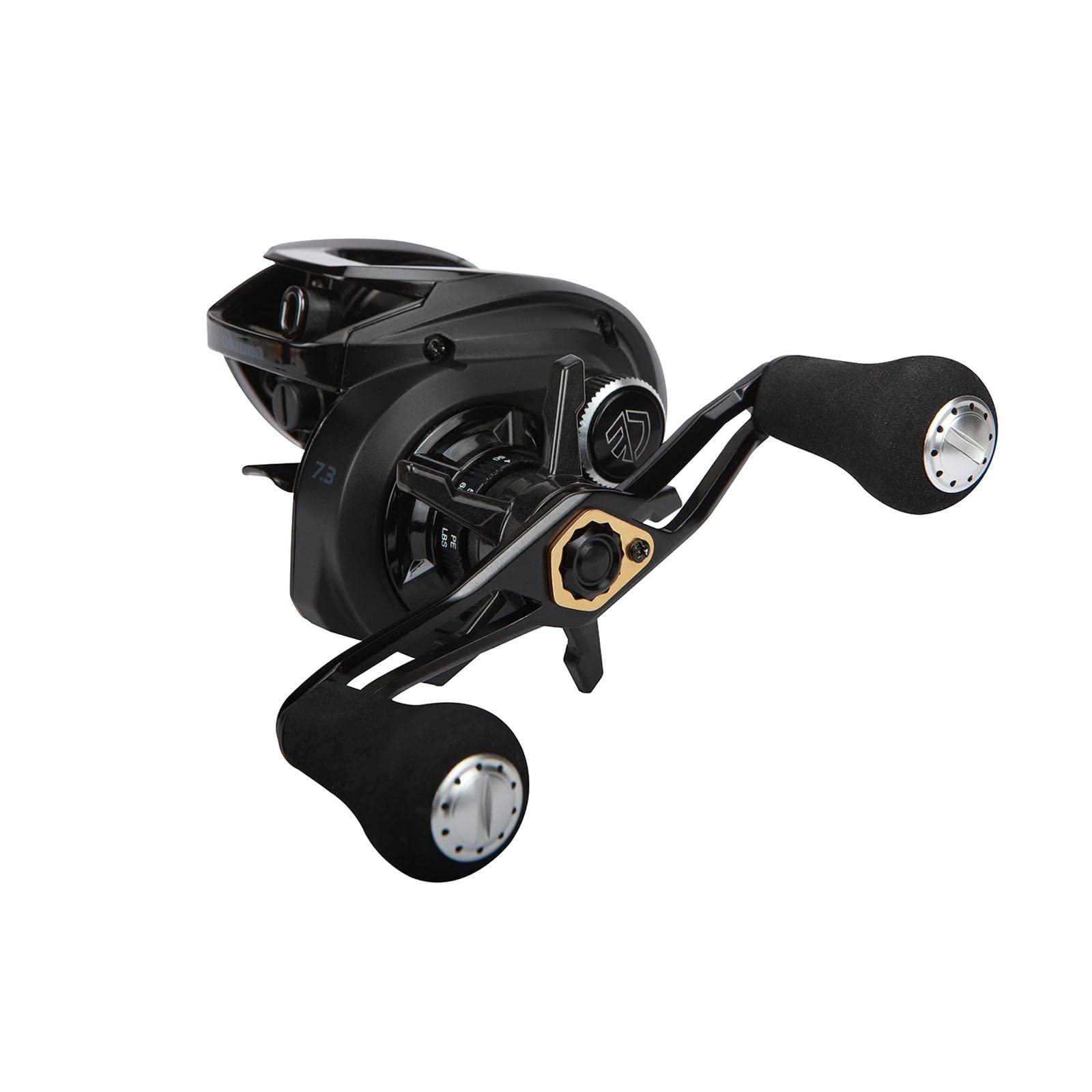 Okuma Hdt101H-A Hakai Baitcast Left Reels Black 100