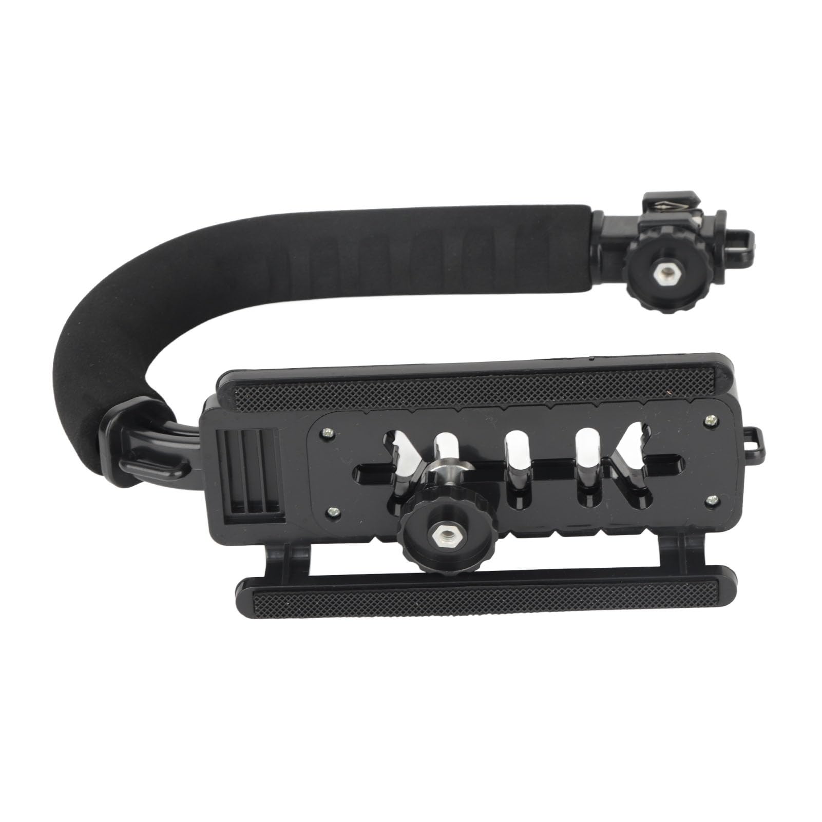 Kimiss Abs Sponge Adjustable Angle U Shaped Foldable Dslr Digital Camera 3 Hot Shoe Handheld Stabilizer - Portable Video Action Handheld Camera Sport Stabilizer