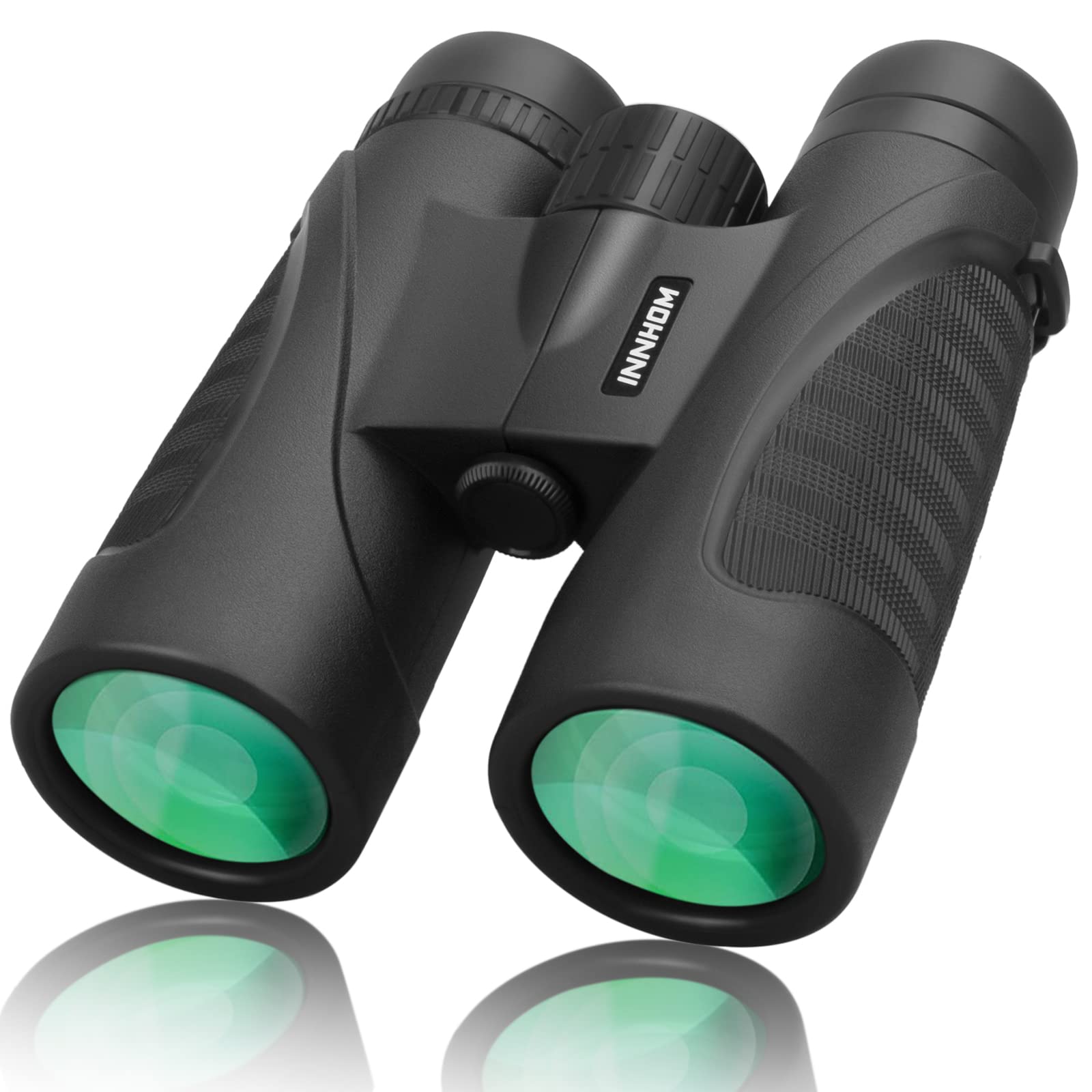 Innhom 10X40 Binoculars For Adults Low Night Vision Binoculars For Hunting Hd Waterproof Compact For Adults Night Vision And Day Bird Watching Hiking With Bak4 Prism Fmc Lens