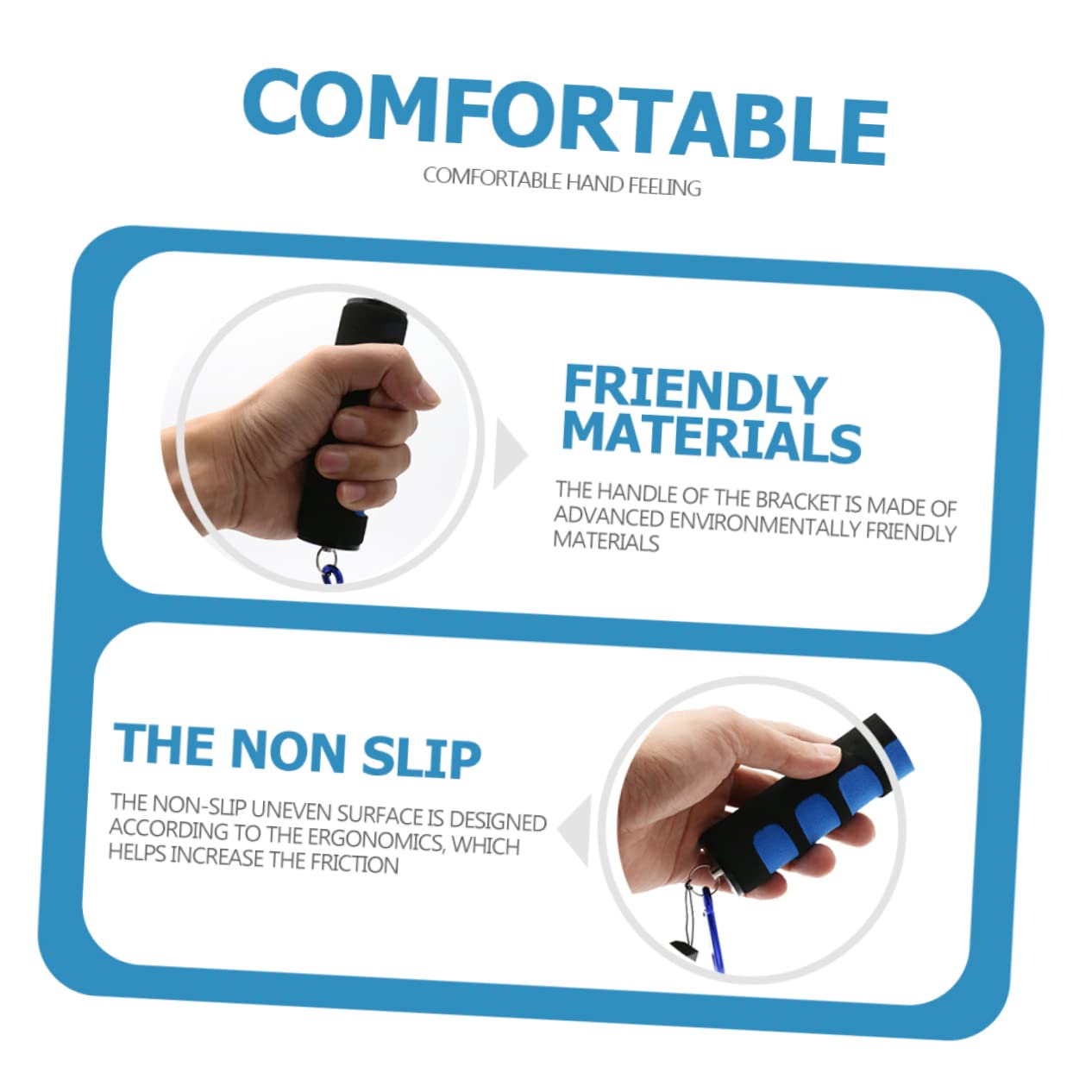 Artibetter Steady Camera Stabilizer Hand Grip For Camera Led Video Light Portable Accessory