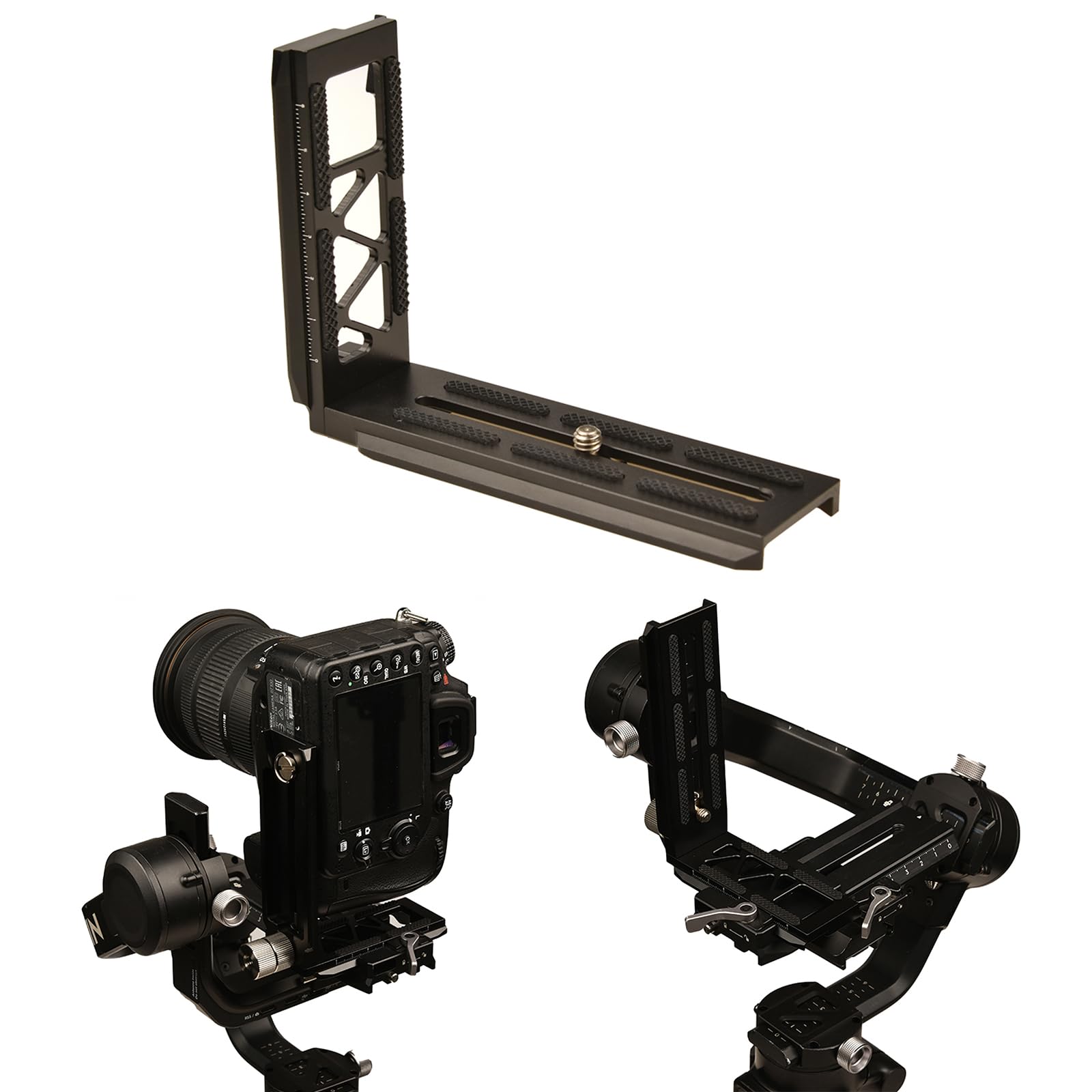 Rumds Photography Rsc2 Camera L Bracket Stabilizer Vertical Plate Solid Metal Construction Vertical Filming Accessories