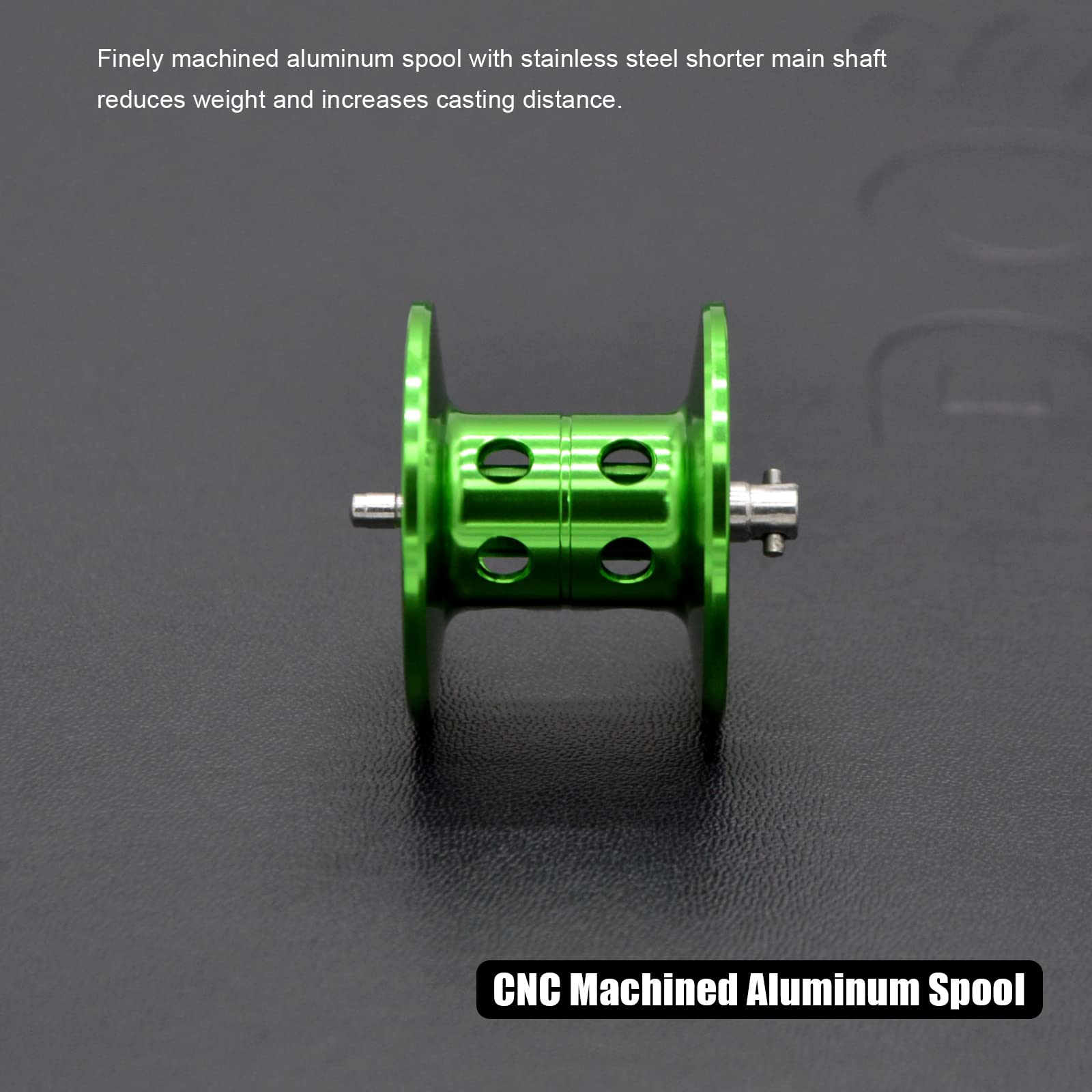 Camekoon Baitcasting Fishing Reel, Super Smooth 7.3:1 Gear Ratio, Magnetic Braking System, 20Lb Powerful Drag, Low Profile Casting Reel, Left/Right Handed