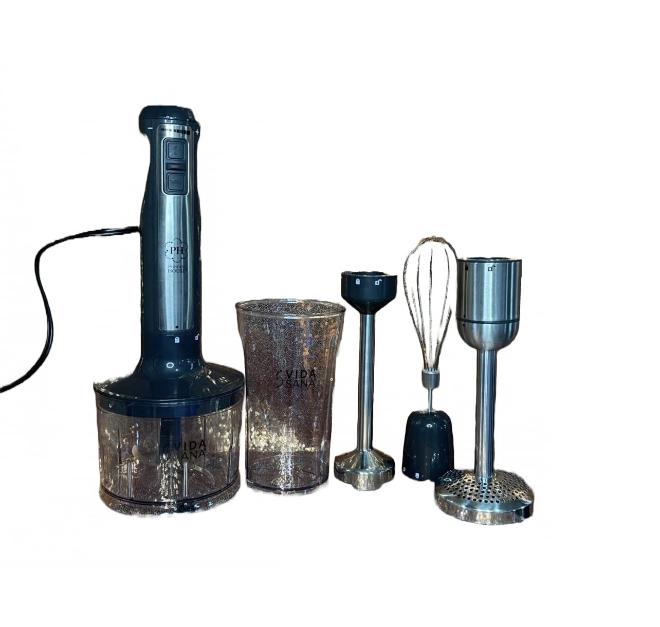 Princess House Vida Sana 4-In-1 Immersion Blender
