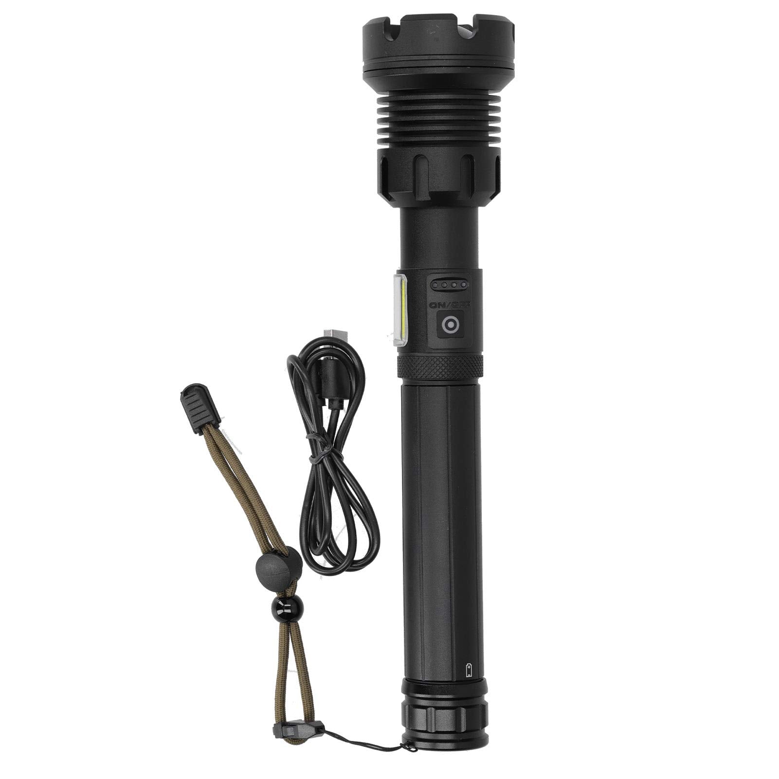 Houh Rechargeable Flashlights, Rechargeable Torch 2500Lm Usb Charging For Outdoor